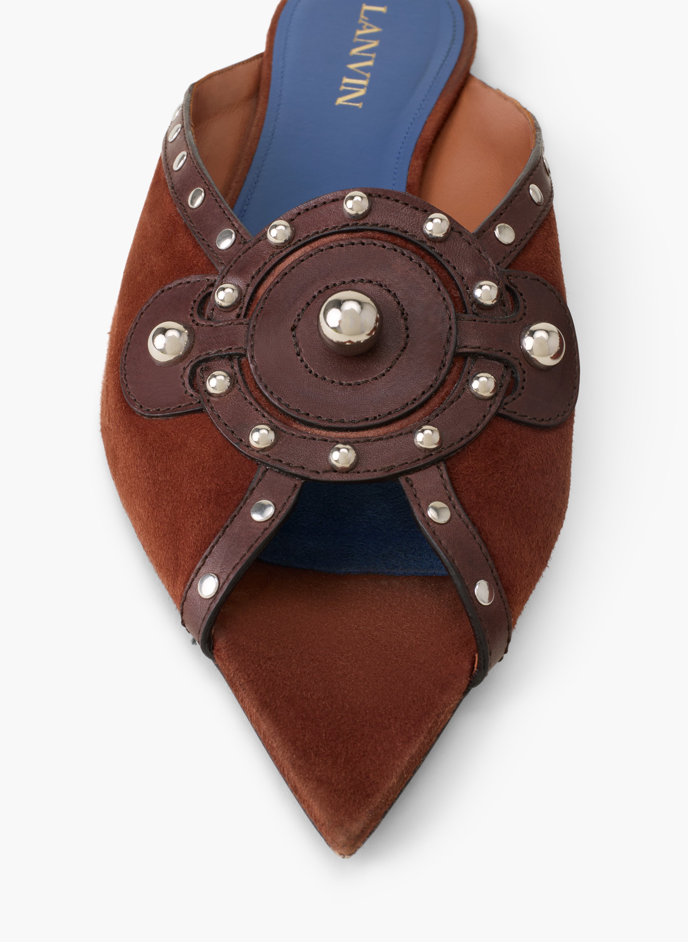 Mule plate eclipse LANVIN Marron