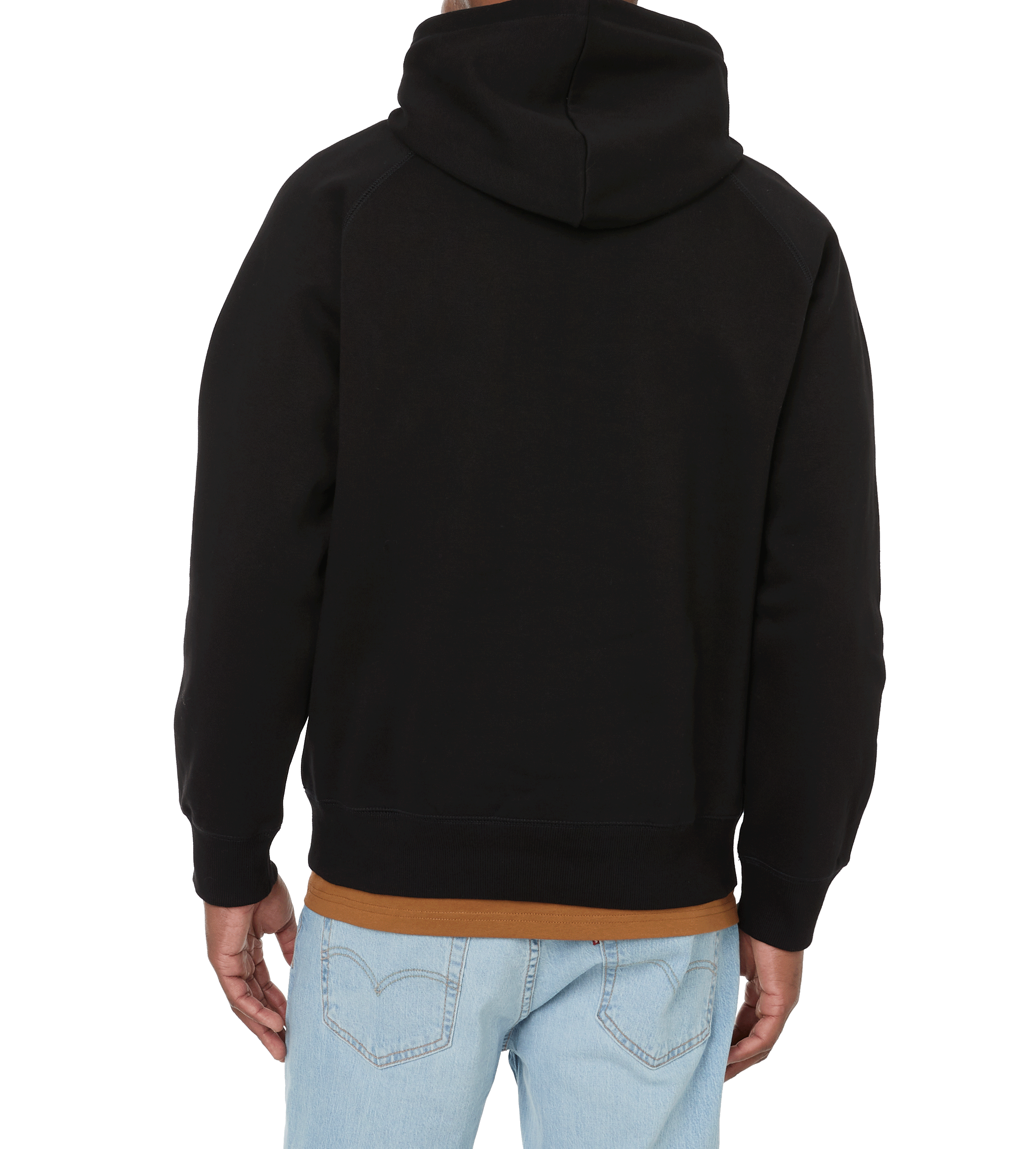 Hoodie en coton mélangé CARHARTT WIP Noir