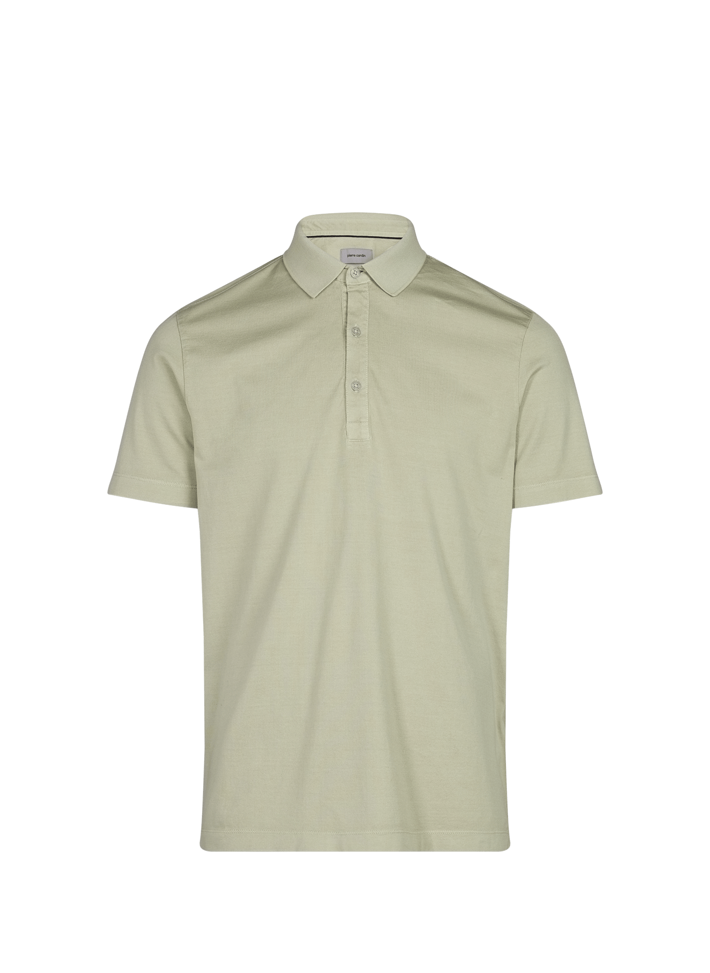 Polo manches courtes en coton PIERRE CARDIN Vert