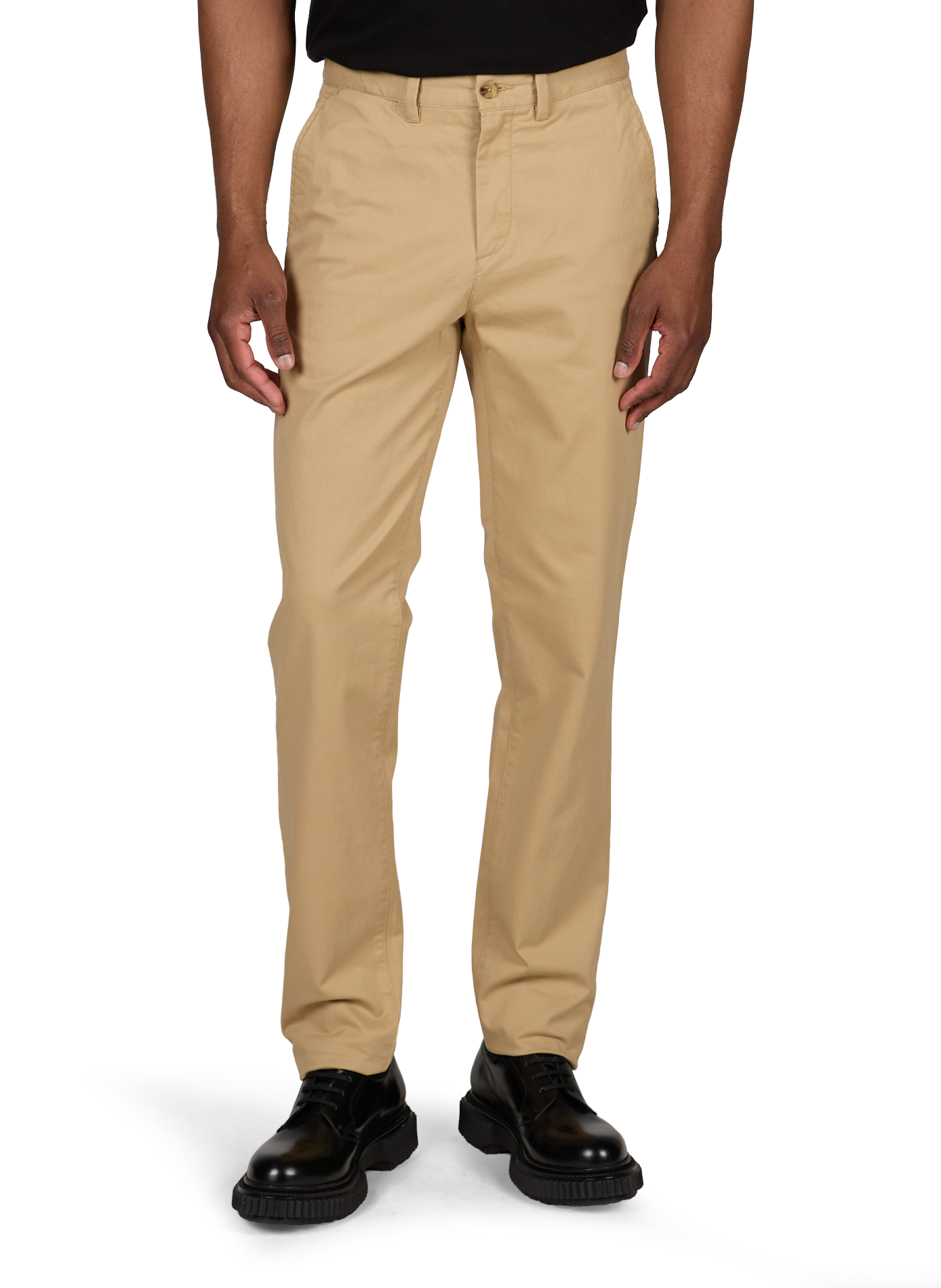 Gerade geschnittene Hose aus Baumwollmischung GANT Beige
