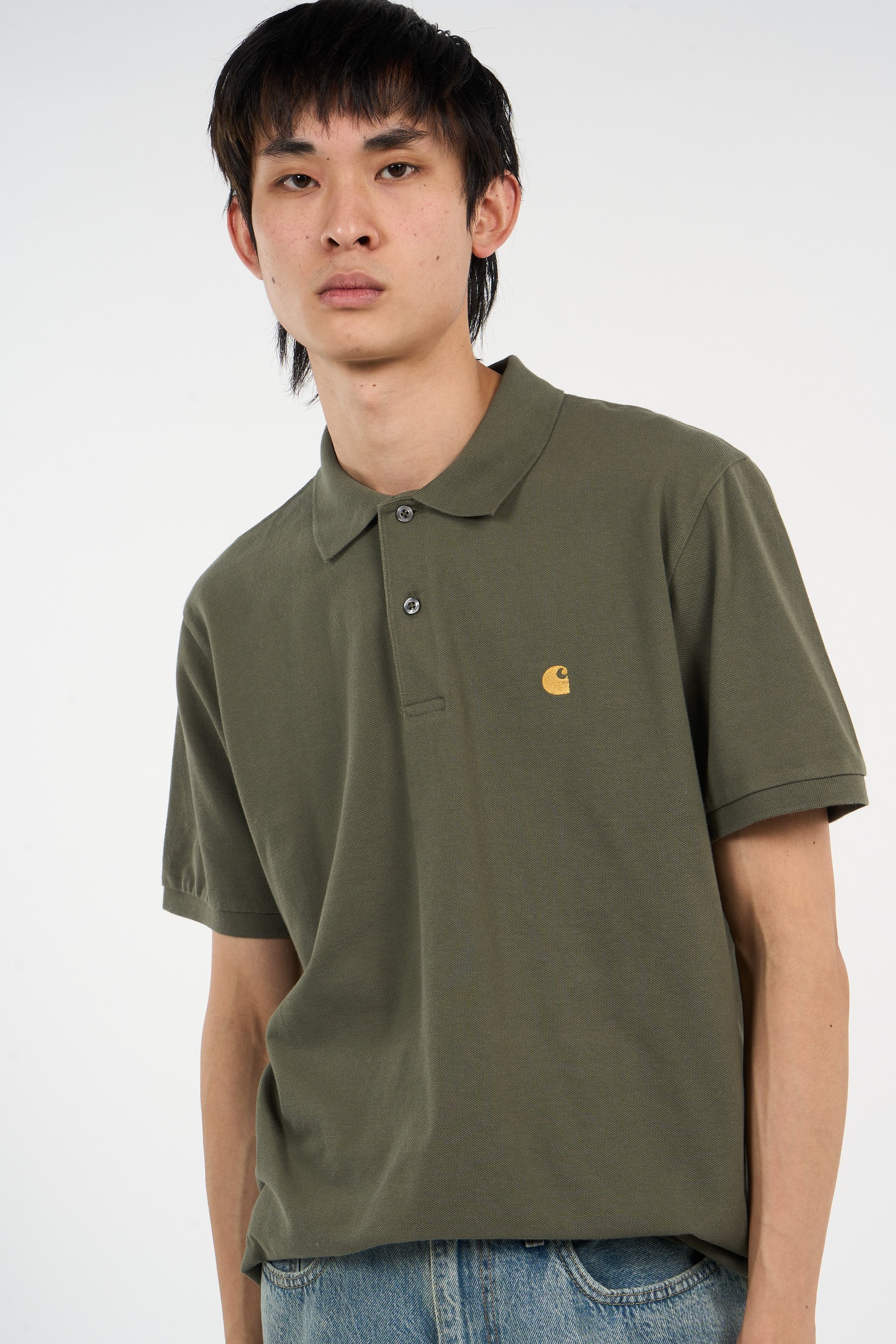 Polo chase CARHARTT WIP Kaki