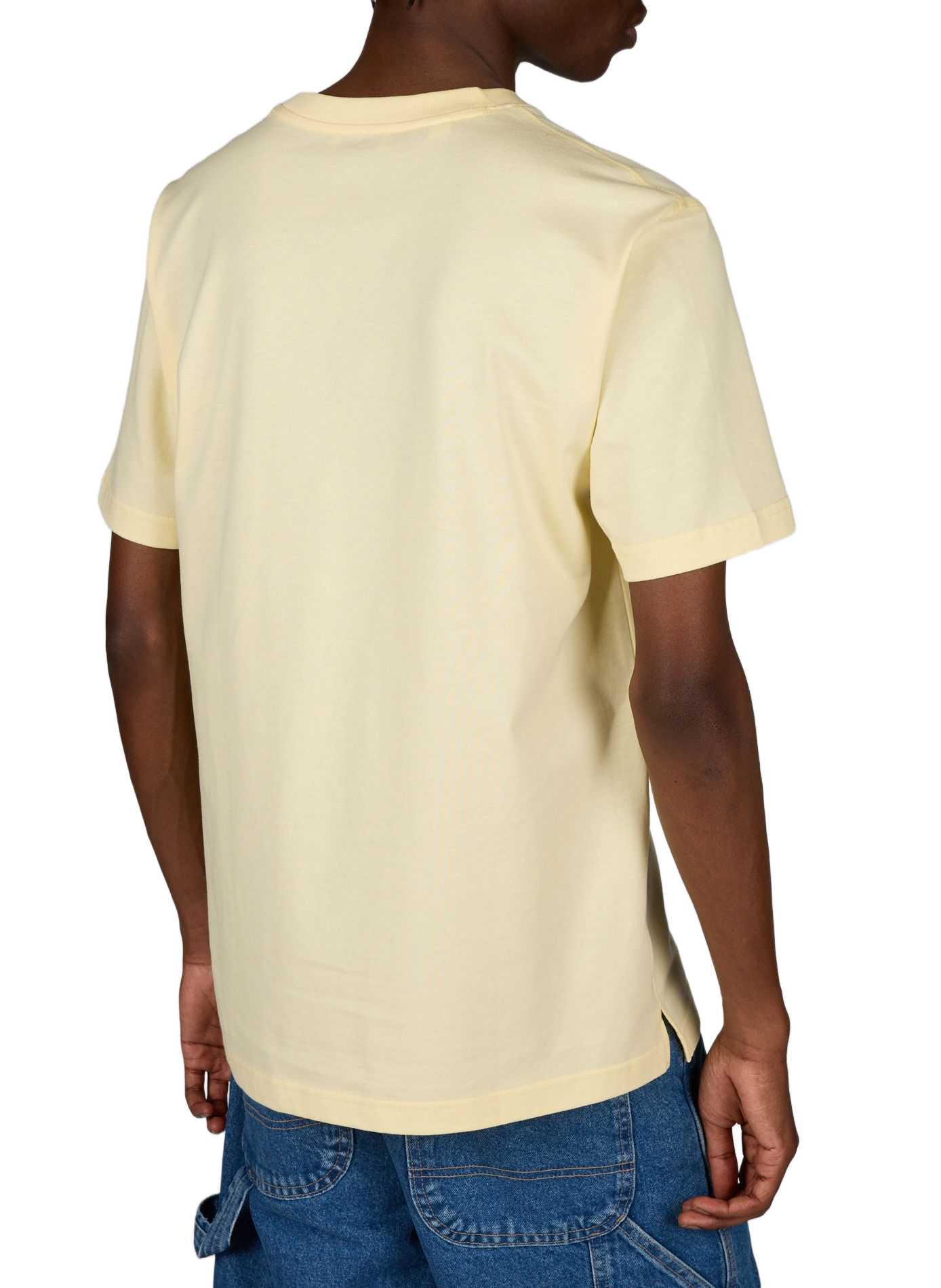 Tee-shirt droit uni ETON Yellow
