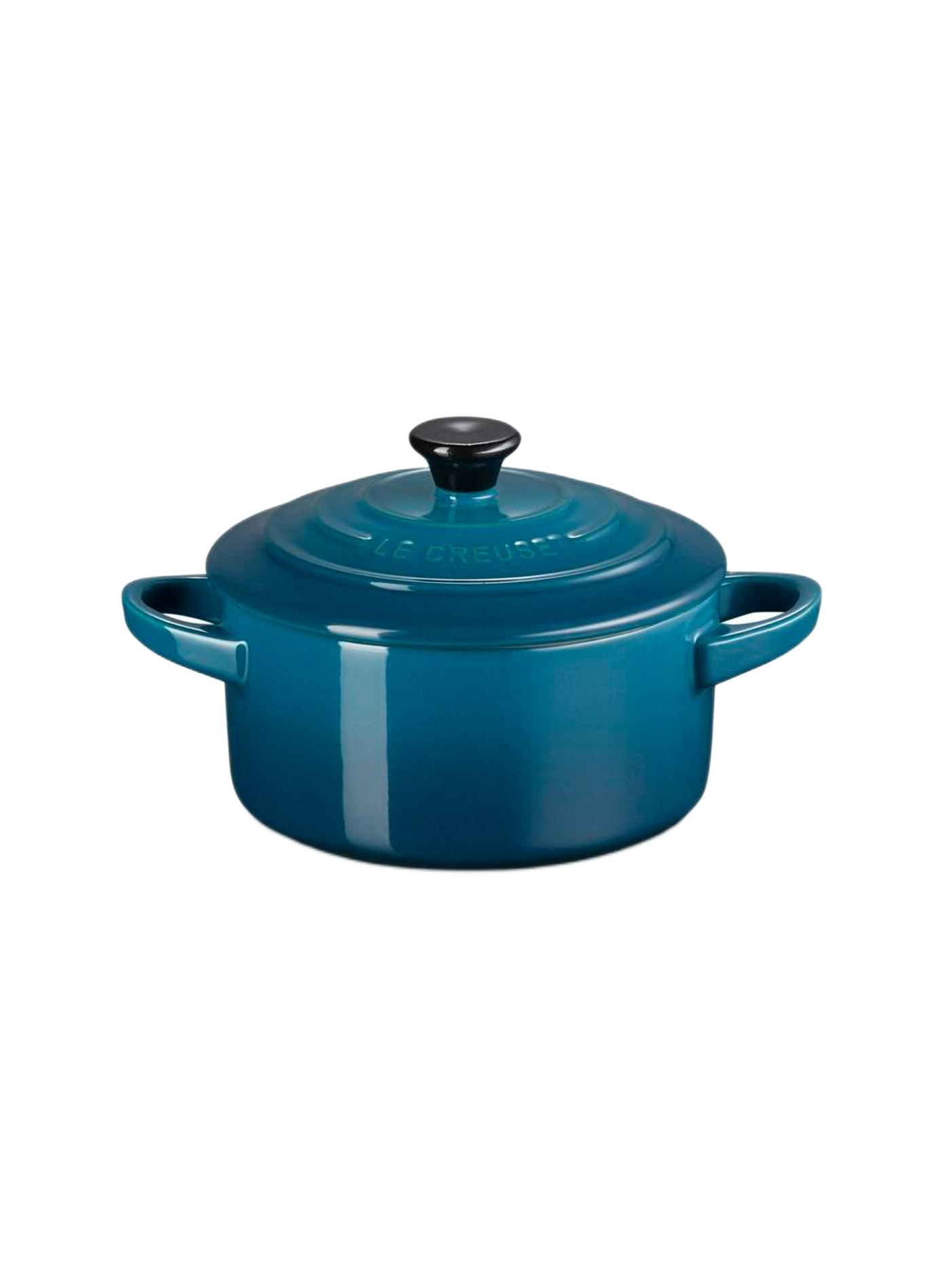 Mini-Kochtopf aus Keramik LE CREUSET Blau