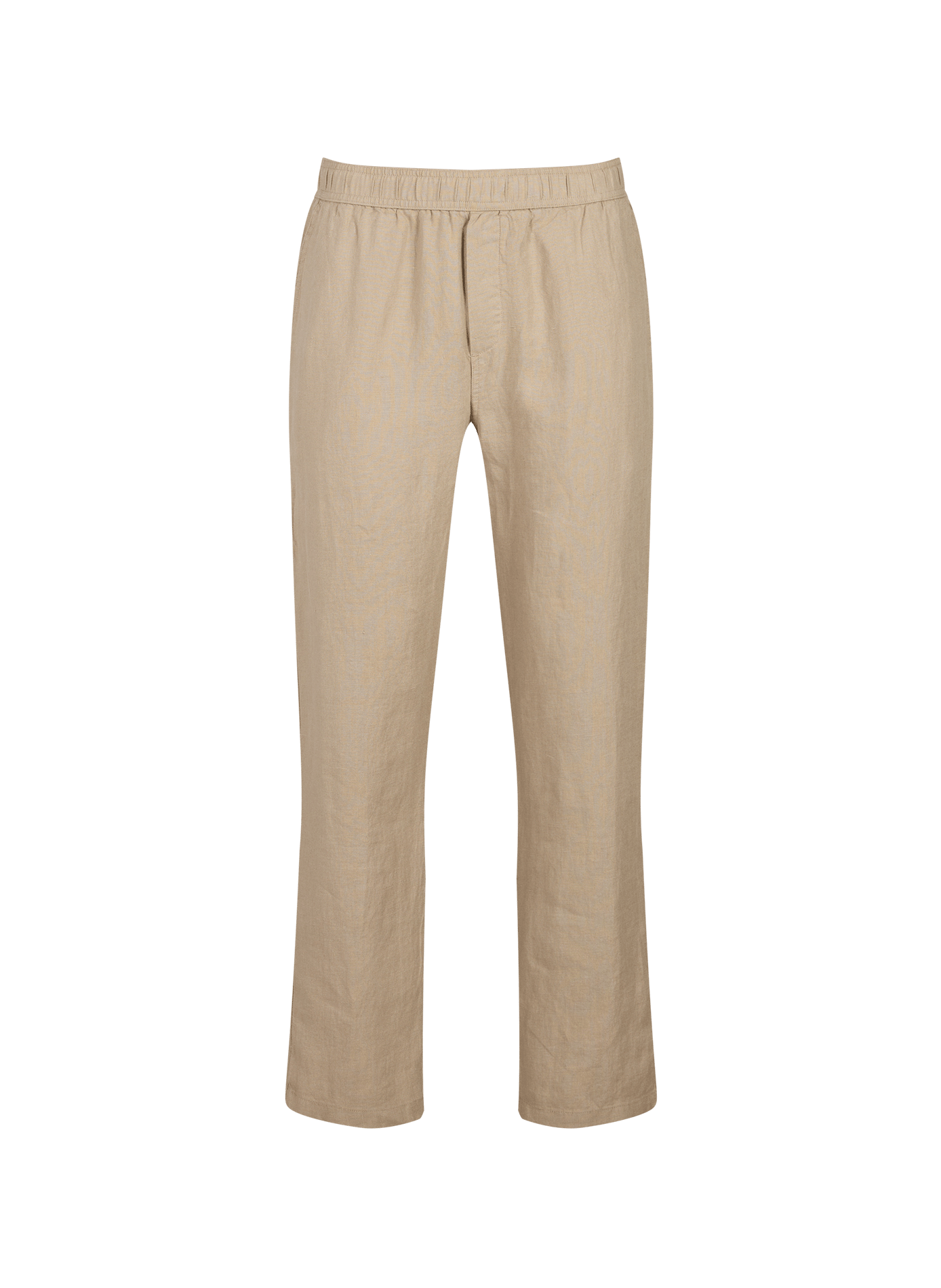 High-waisted solid color pants SAMSOE SAMSOE Beige