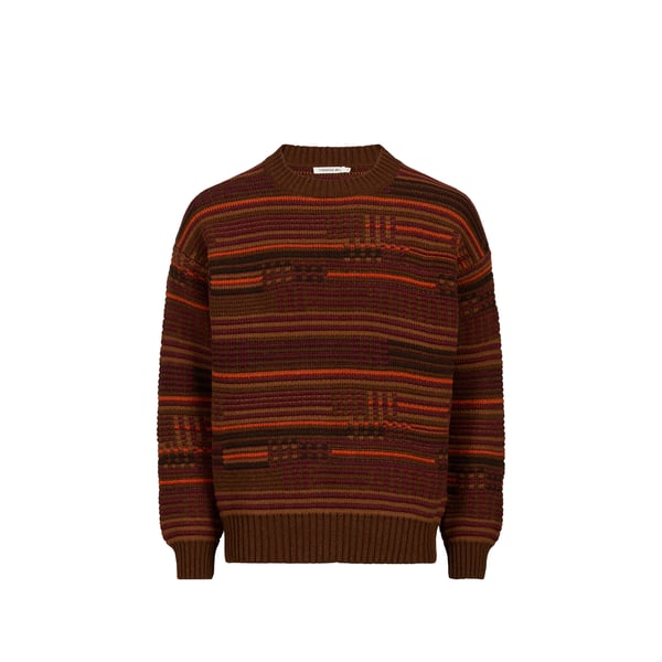 Pull droit en tricot de laine mérinos Pull droit en tricot de laine mérinos