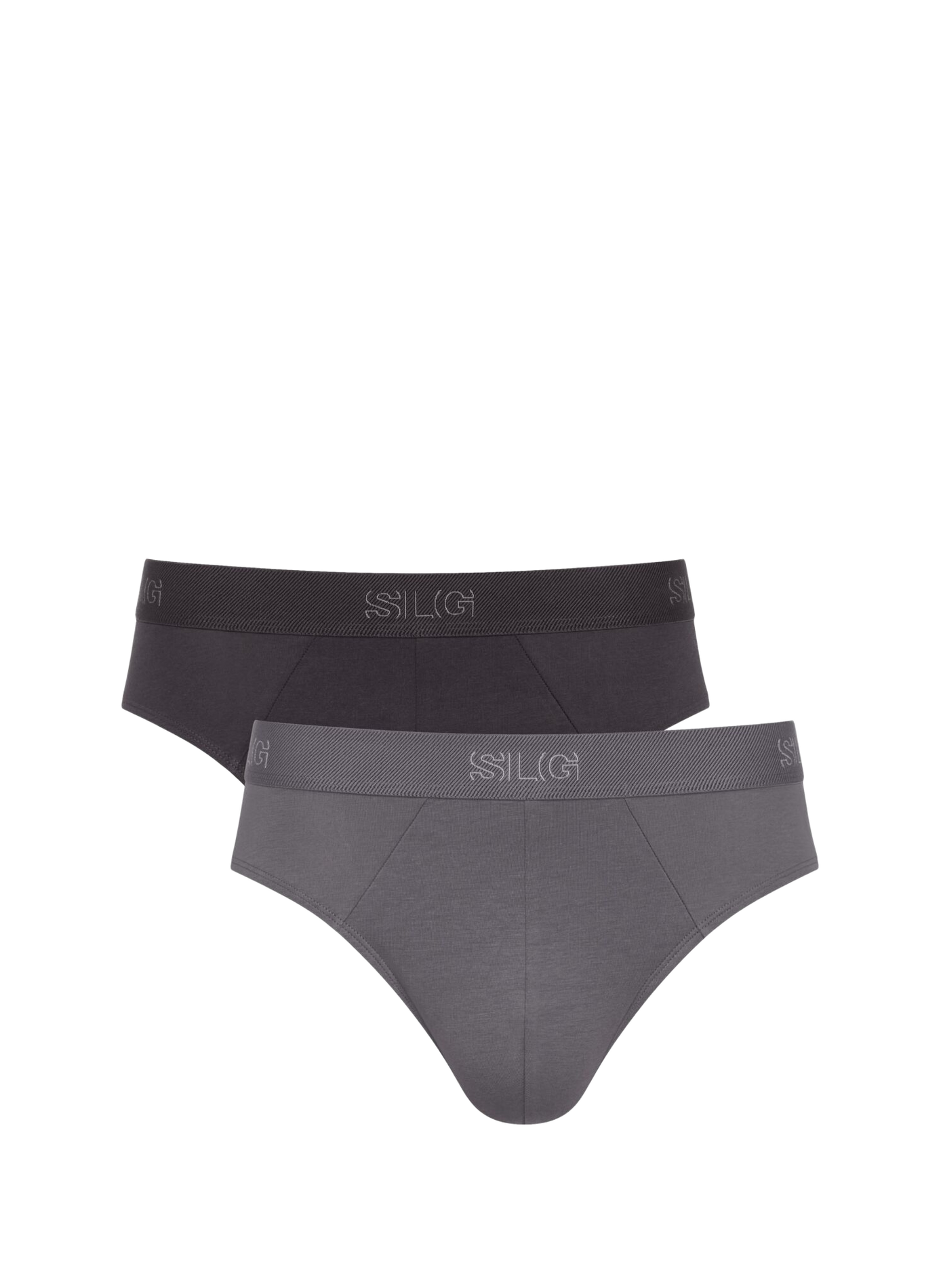 Slip en coton mélangé  Gris