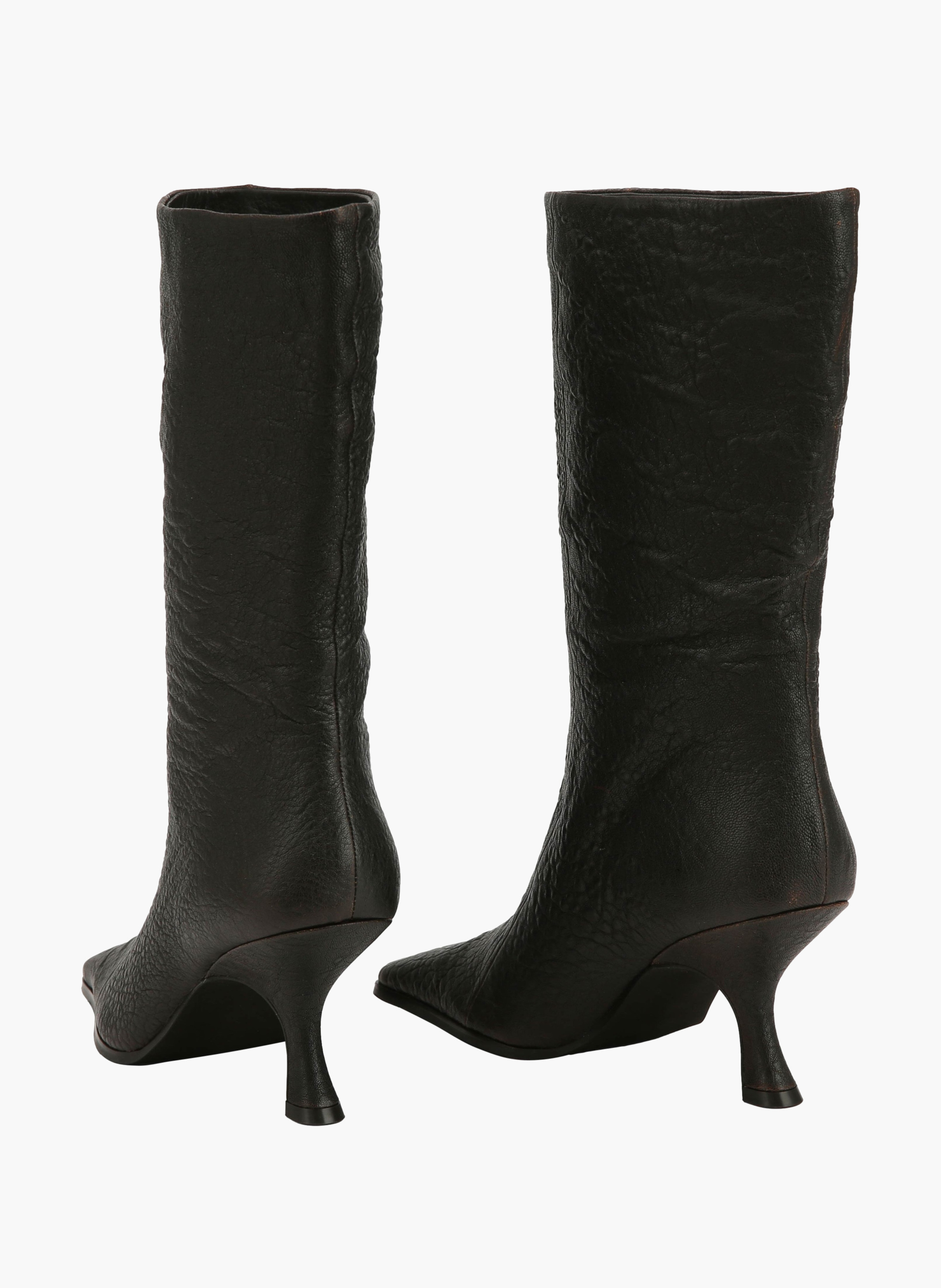 Bottines apple aviator NAKED WOLFE Noir