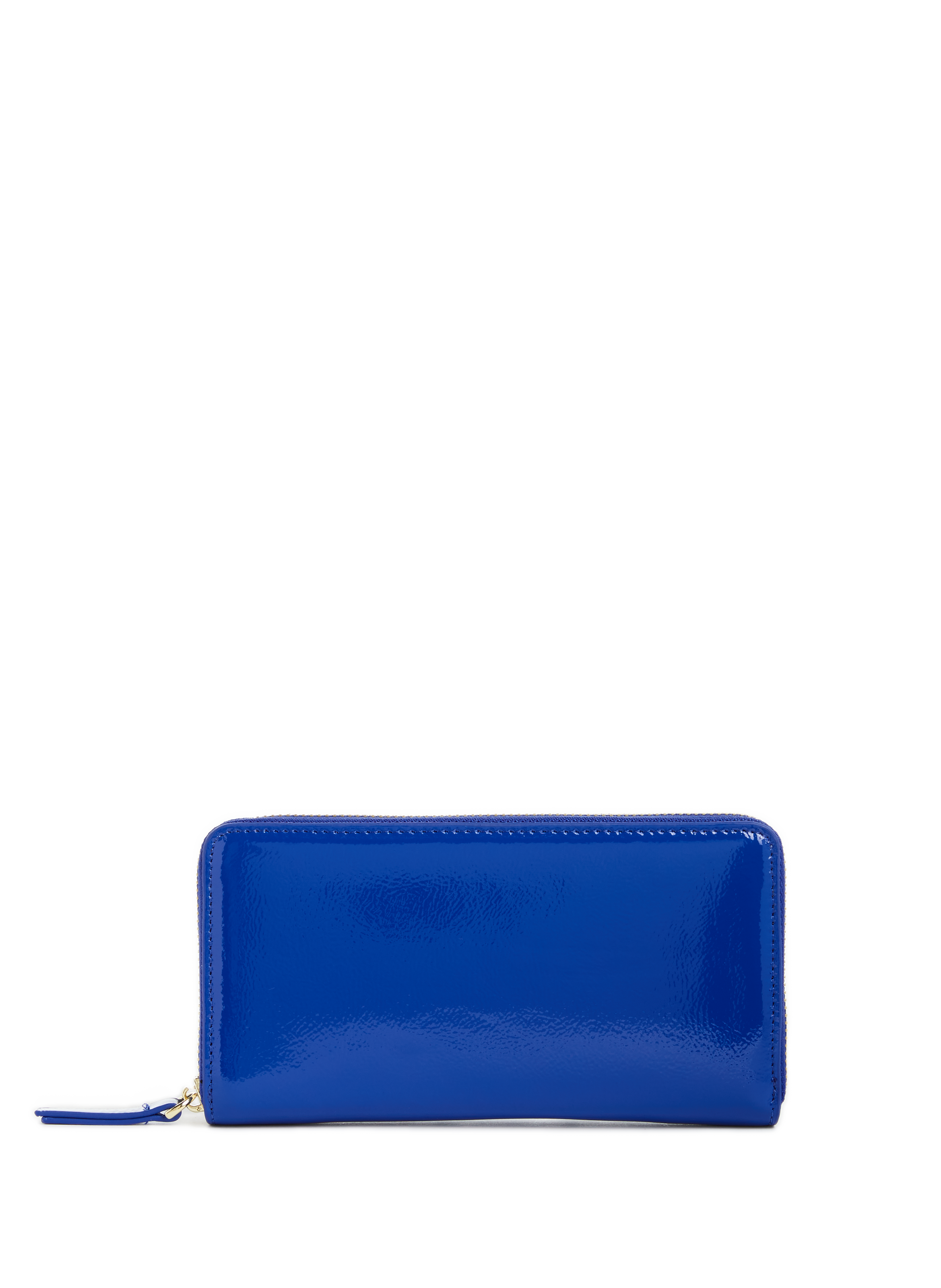 SAISON 1865 Portefeuille en cuir verni Bleu