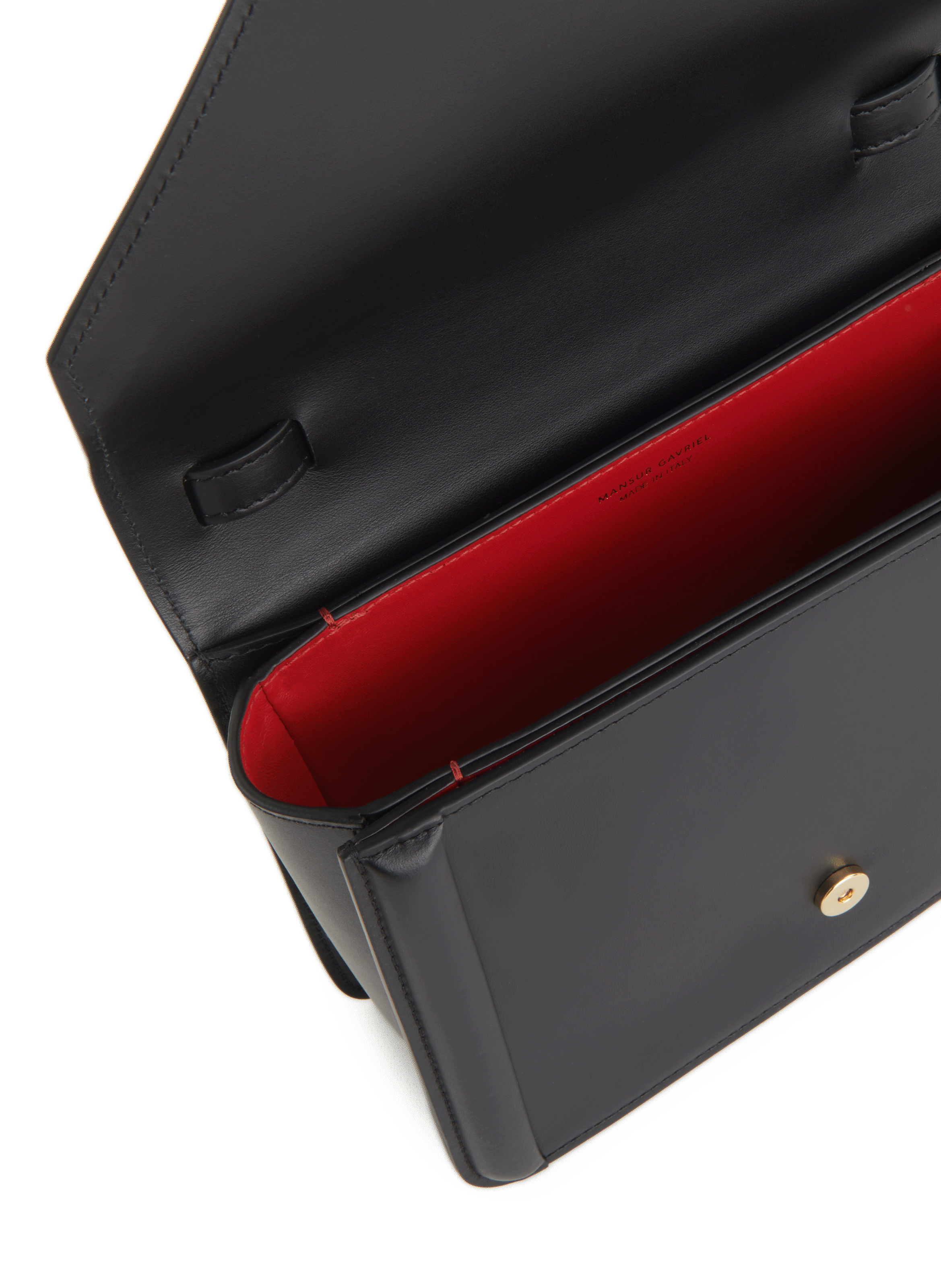 Leather shoulder bag MANSUR GAVRIEL Black