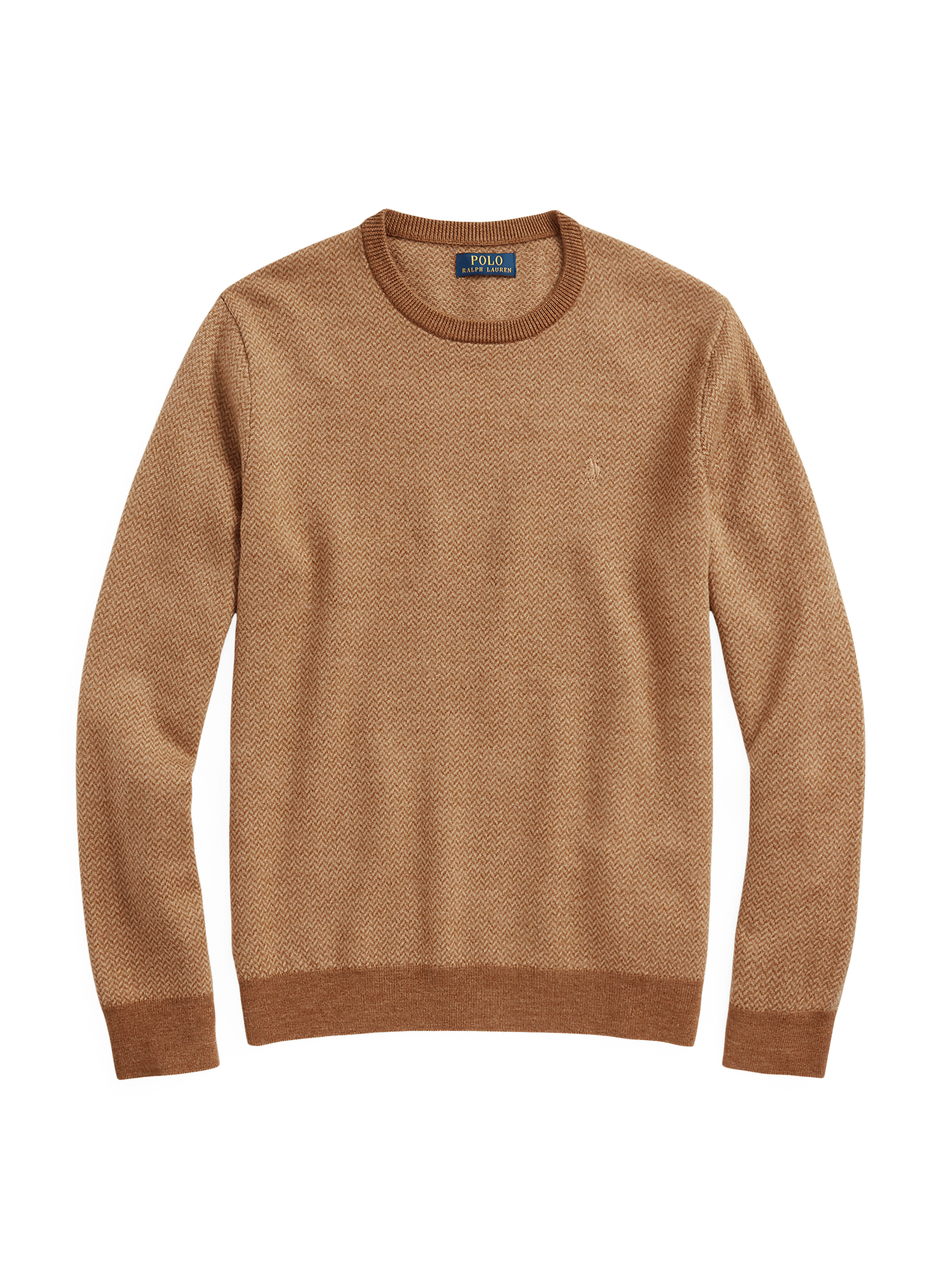 Pull col rond en laine