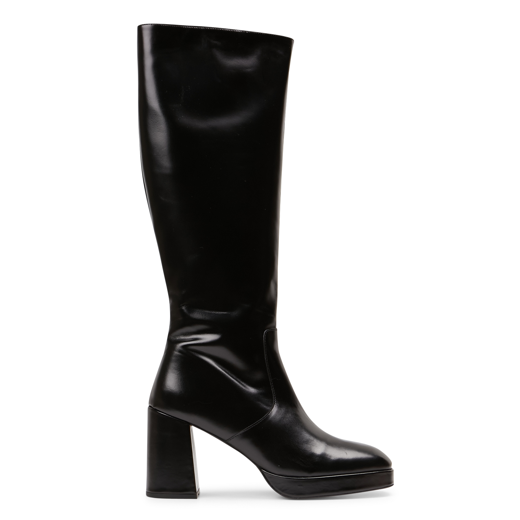 Bottes en cuir vendome JONAK Noir