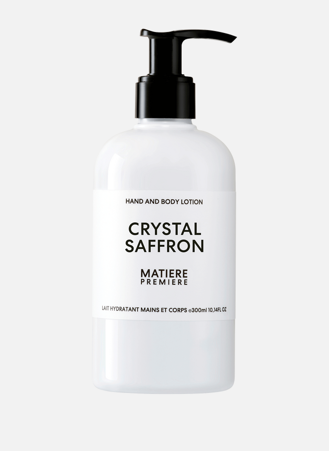 Crème lotion Crystal Saffron MATIERE PREMIERE