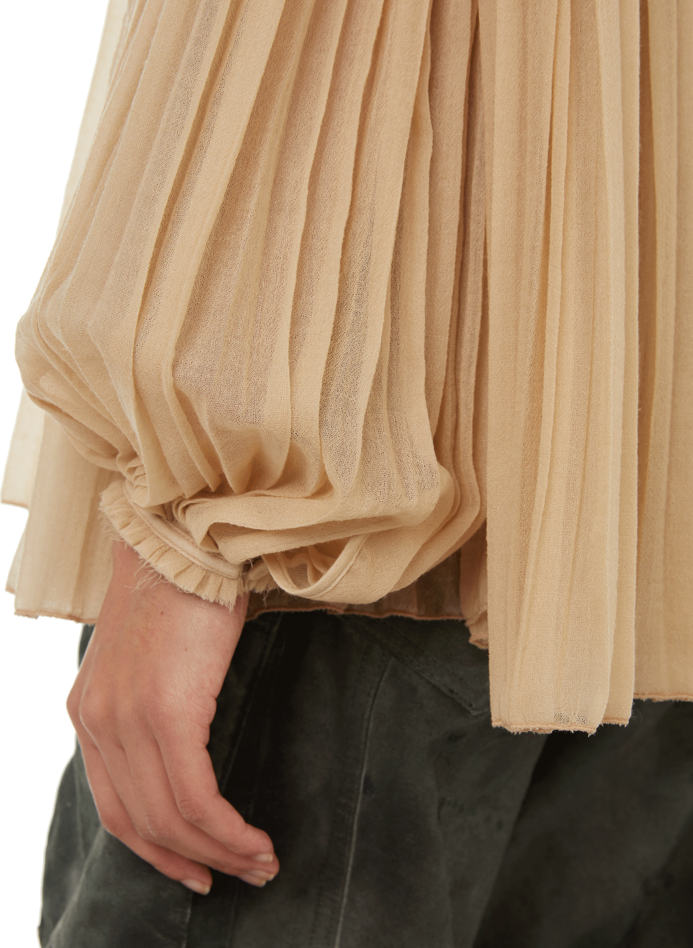 Wool blouse  CHLOÉ Brown