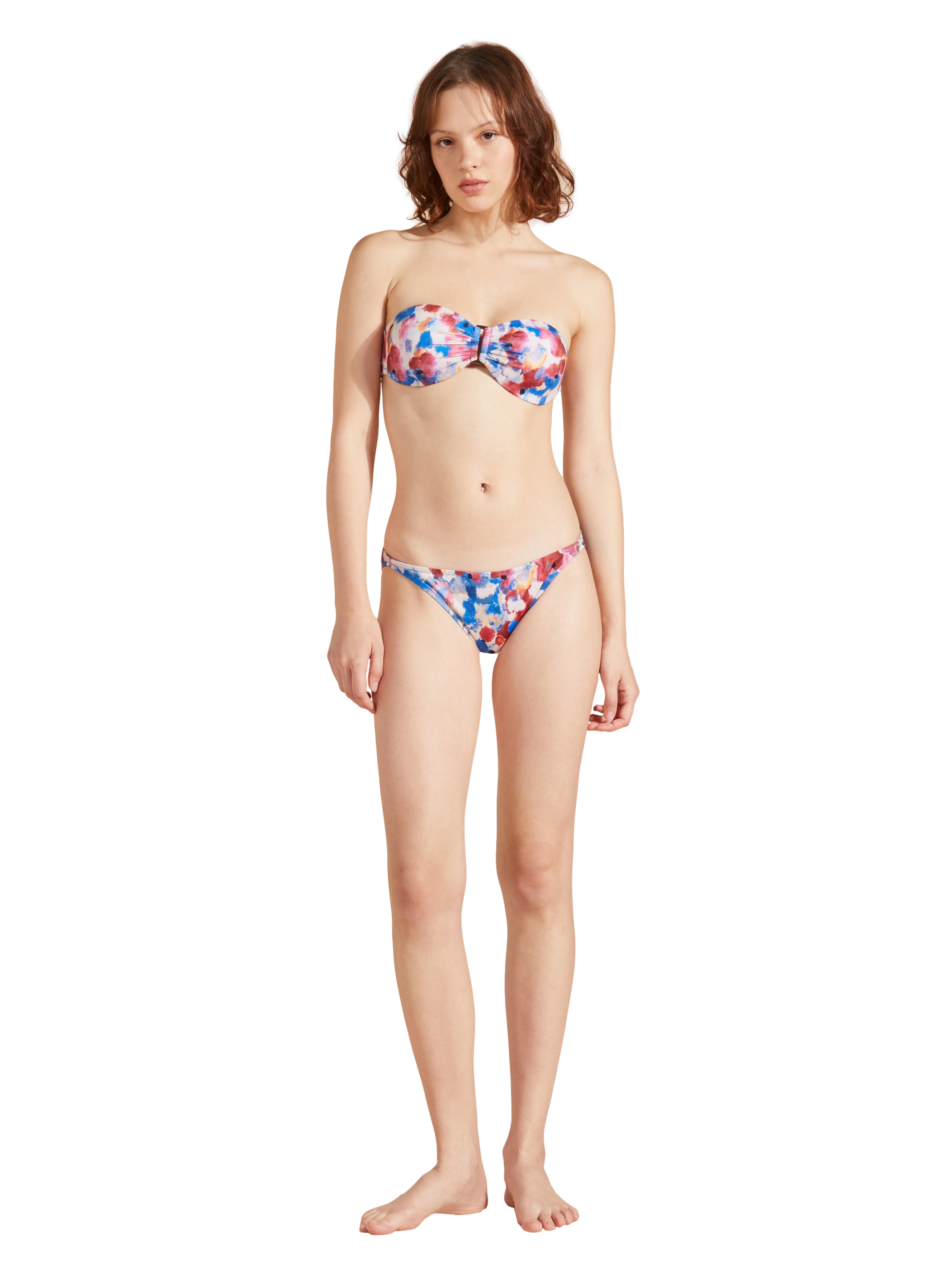 MAILLOT DE BAIN monobloc semi-corsage bleu mer solaire taille 44 48 B neuf ! EUR 25,00 - FR