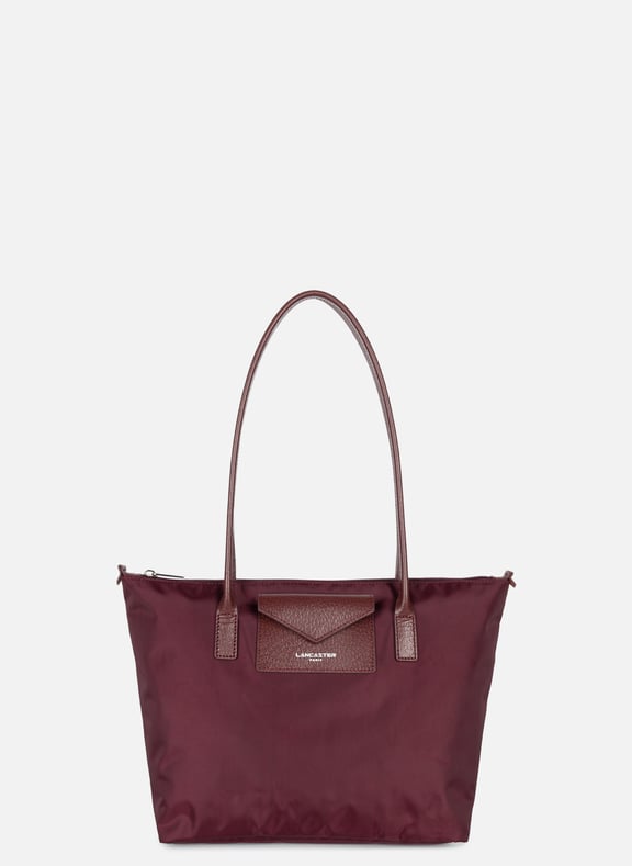 Sac cabas épaule - smart kba Rouge by LANCASTER LANCASTER Sac cabas épaule - smart kba Rouge