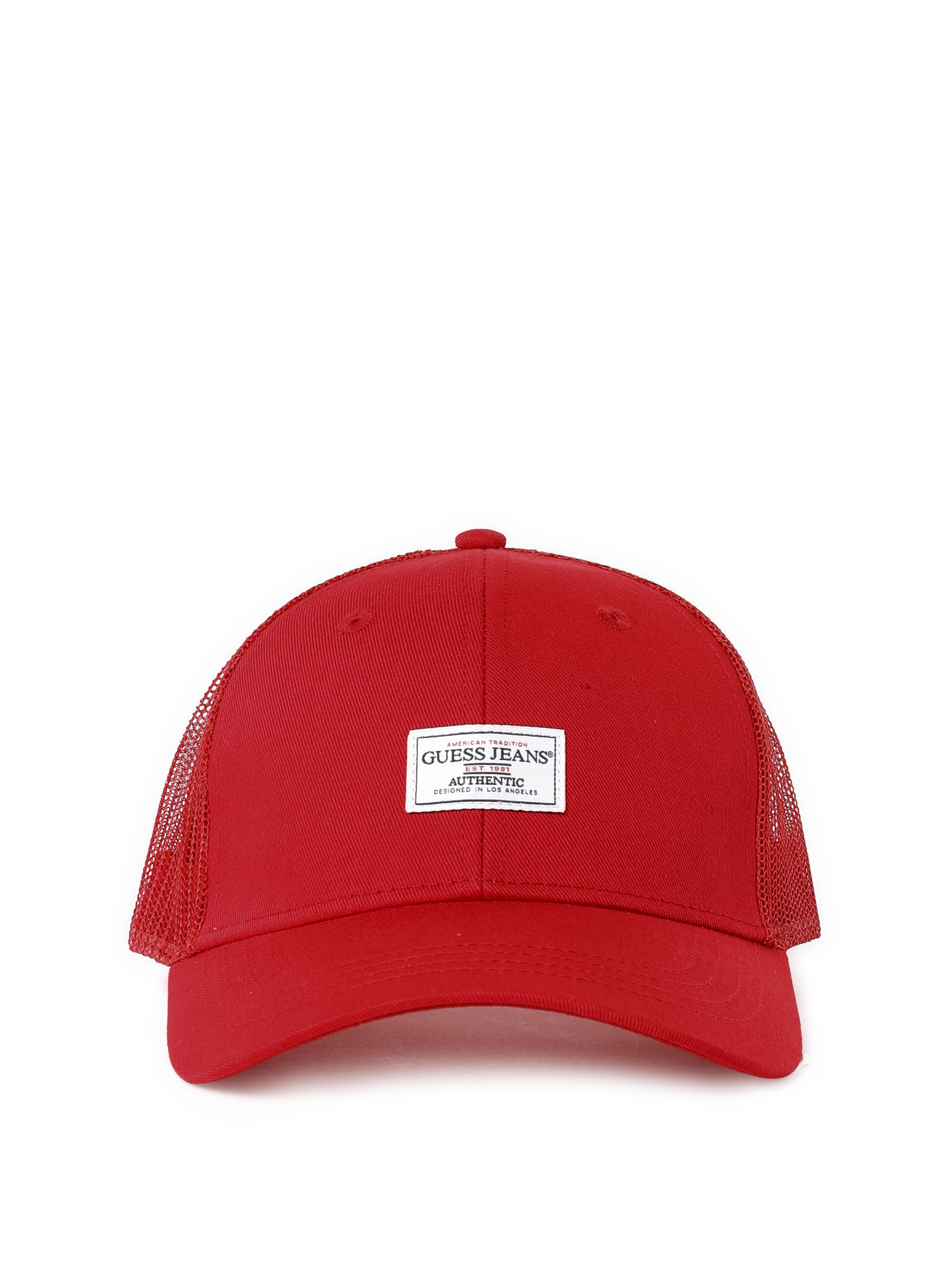 Casquette en coton  GUESS Rouge