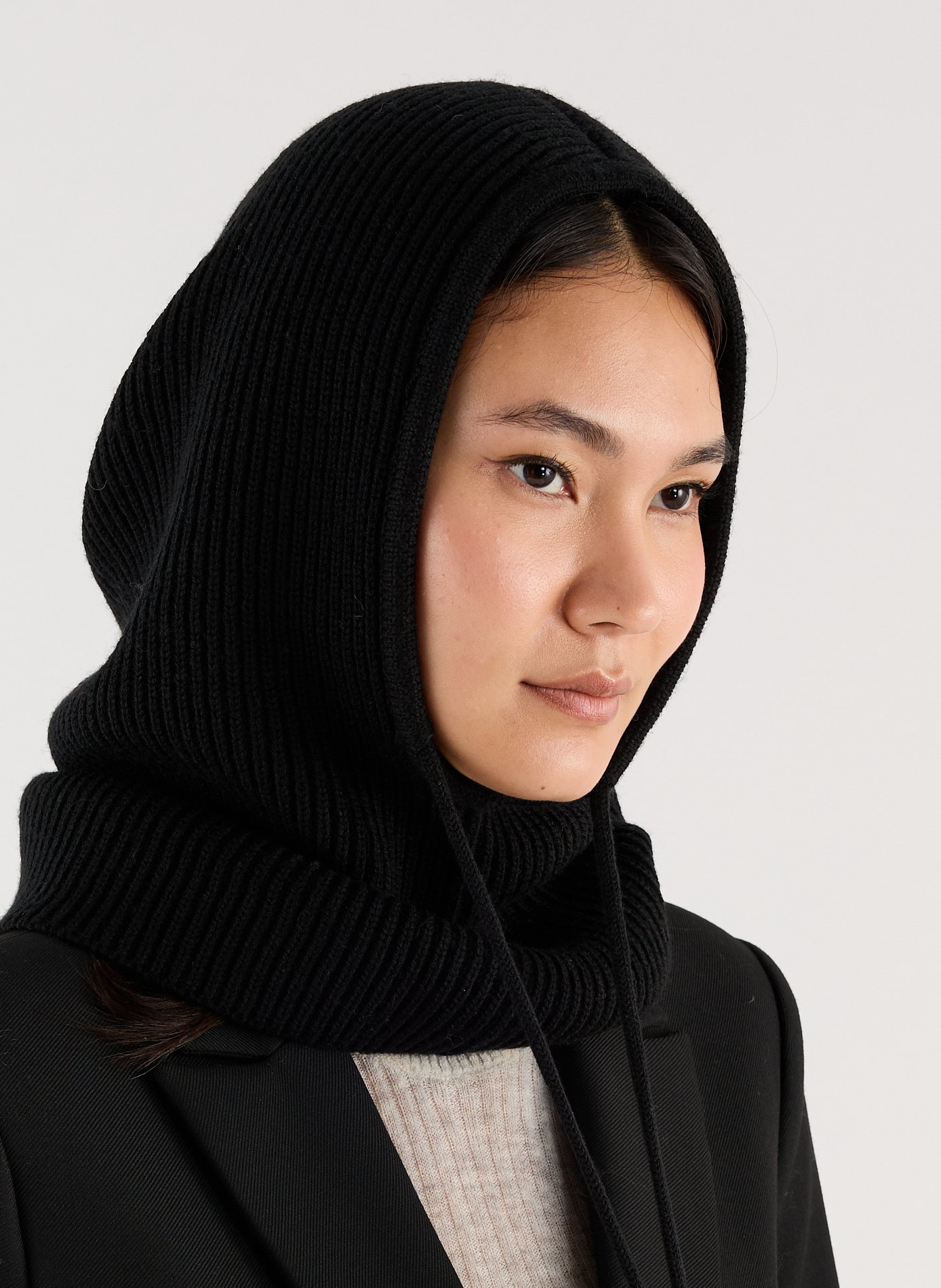 Solid Hoodie SAISON 1865 Black