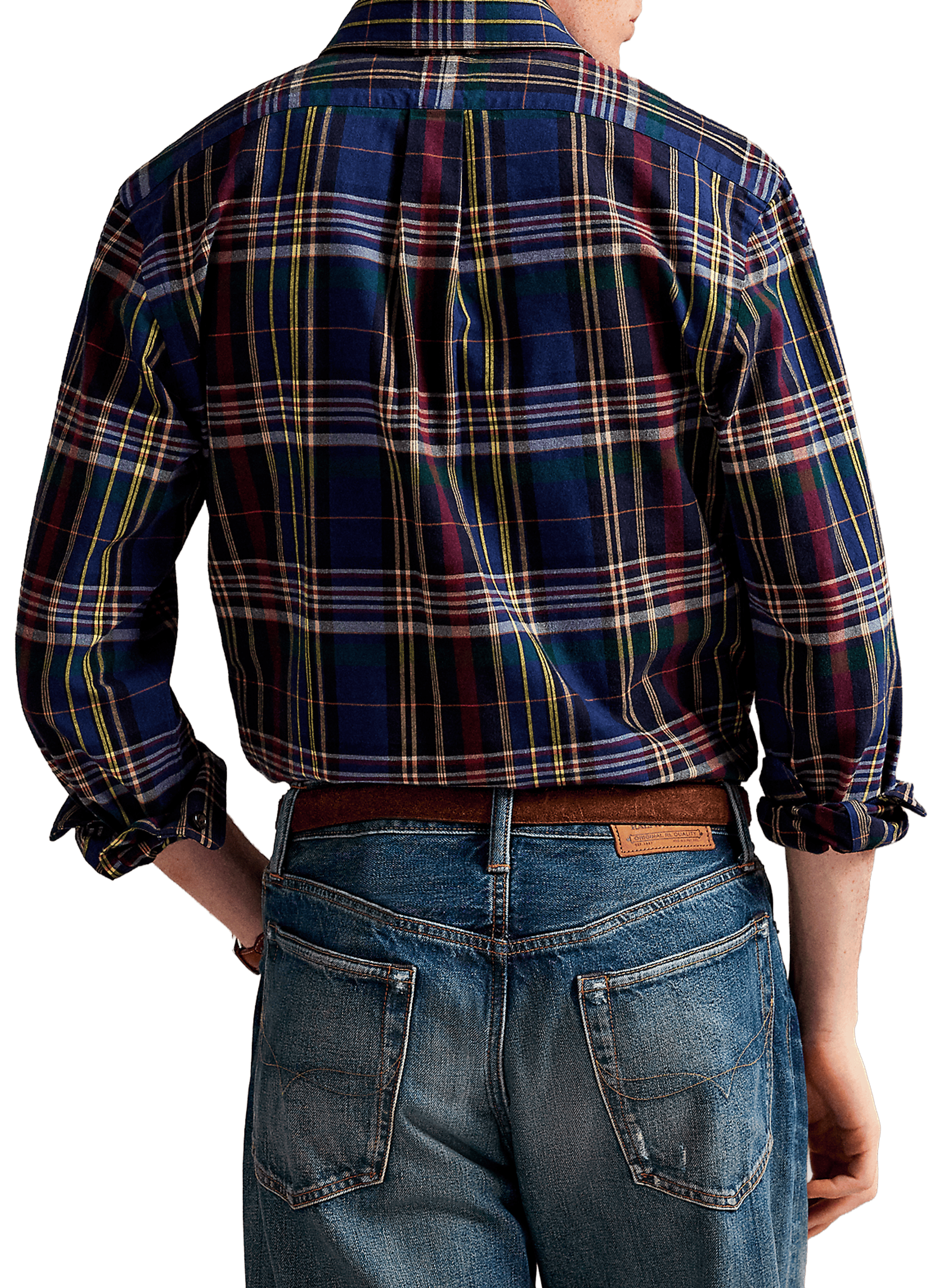 Chemise à carreaux en coton POLO RALPH LAUREN Multicolore