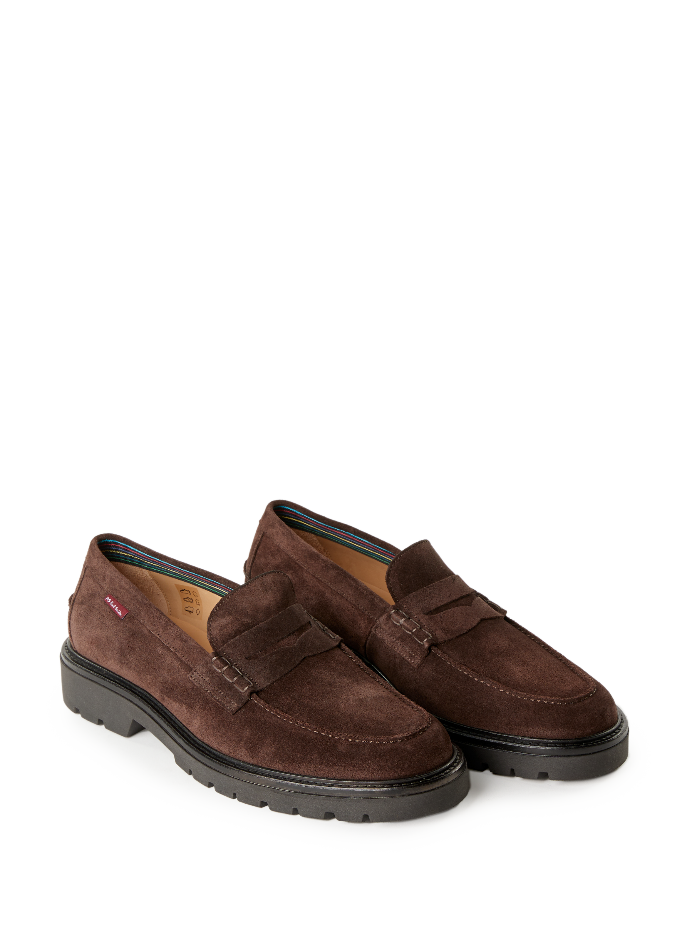 Suede leather moccasins PAUL SMITH Brown