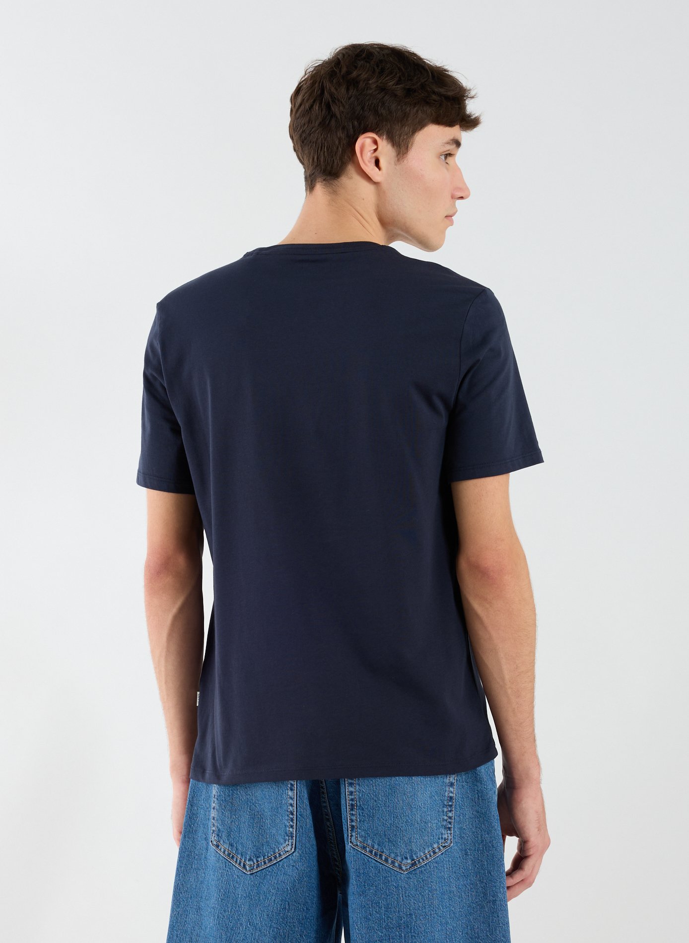 Classic Cotton T-Shirt GUESS Blue