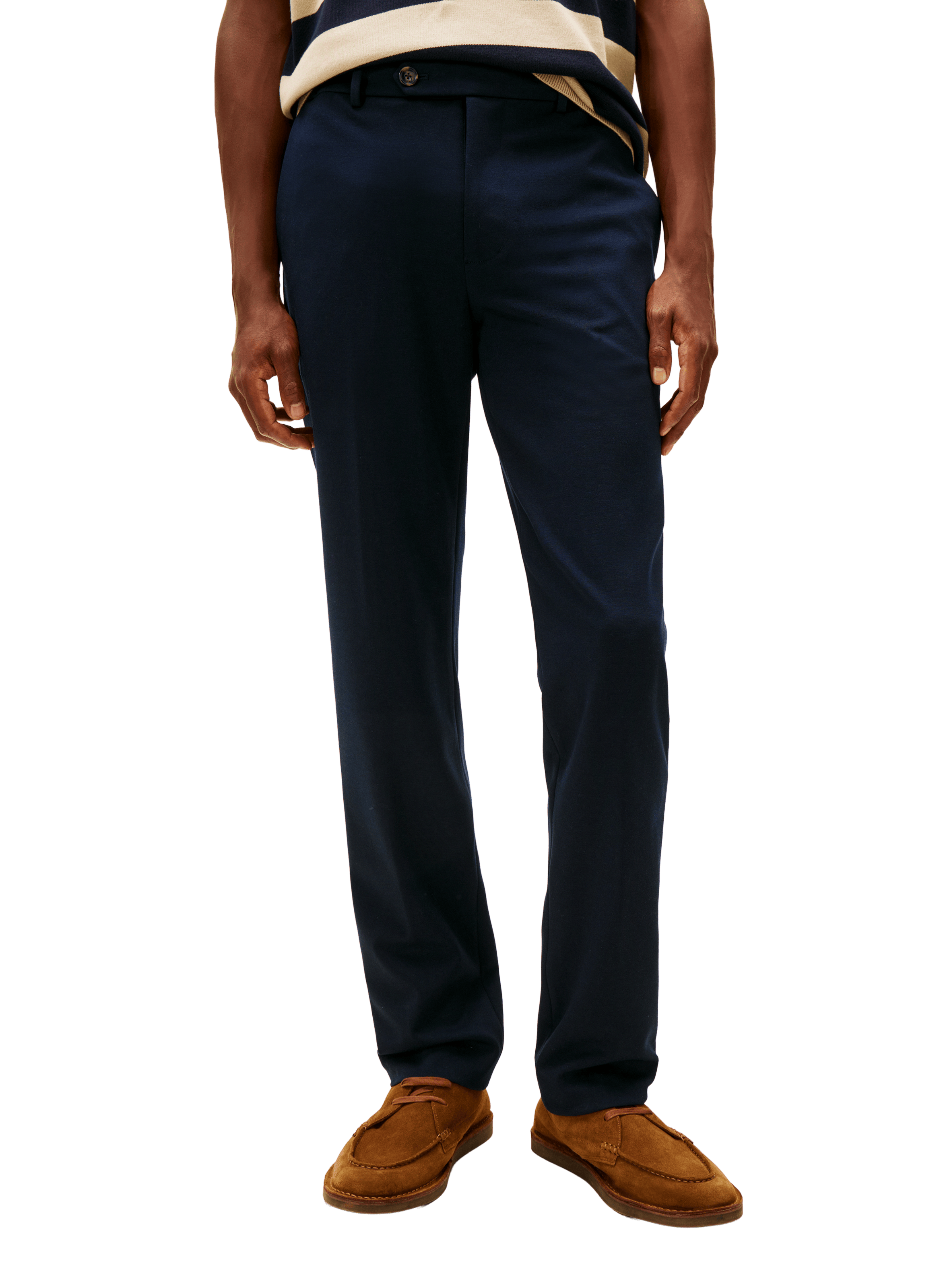 Pantalon coupe slim TOMMY HILFIGER Bleu
