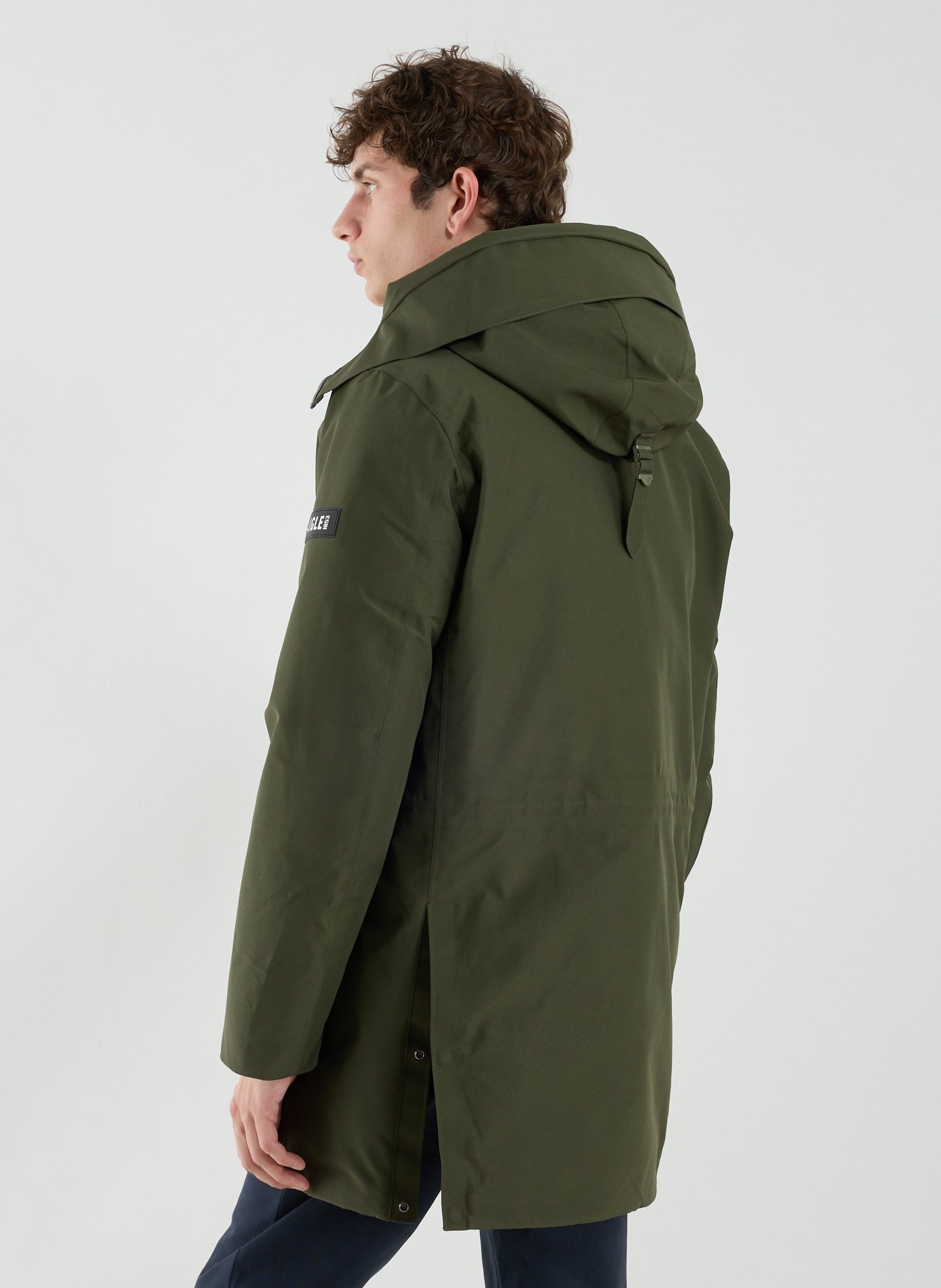 Parka à capuche AIGLE Kaki