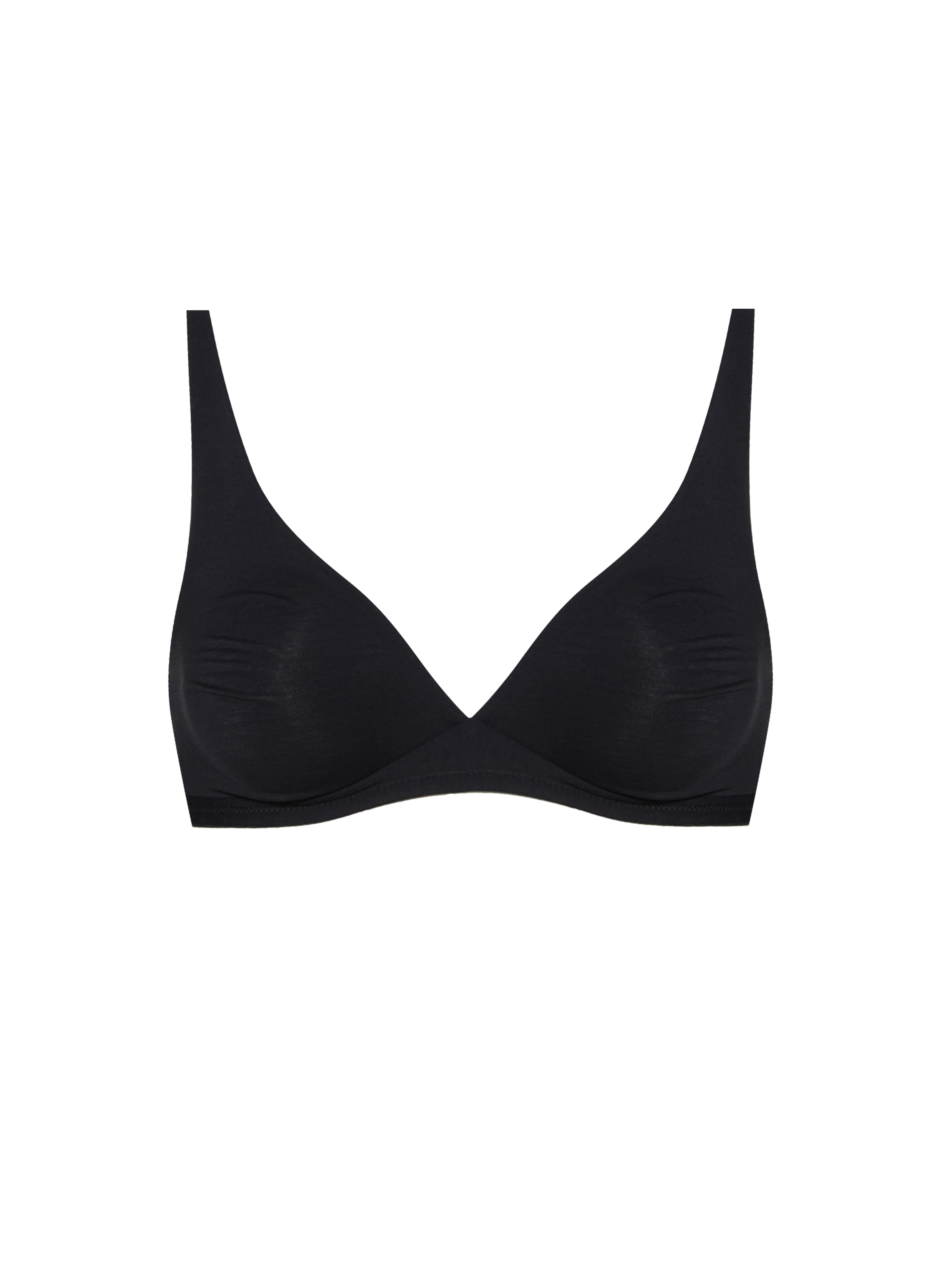 Brassière en coton  71387 Noir