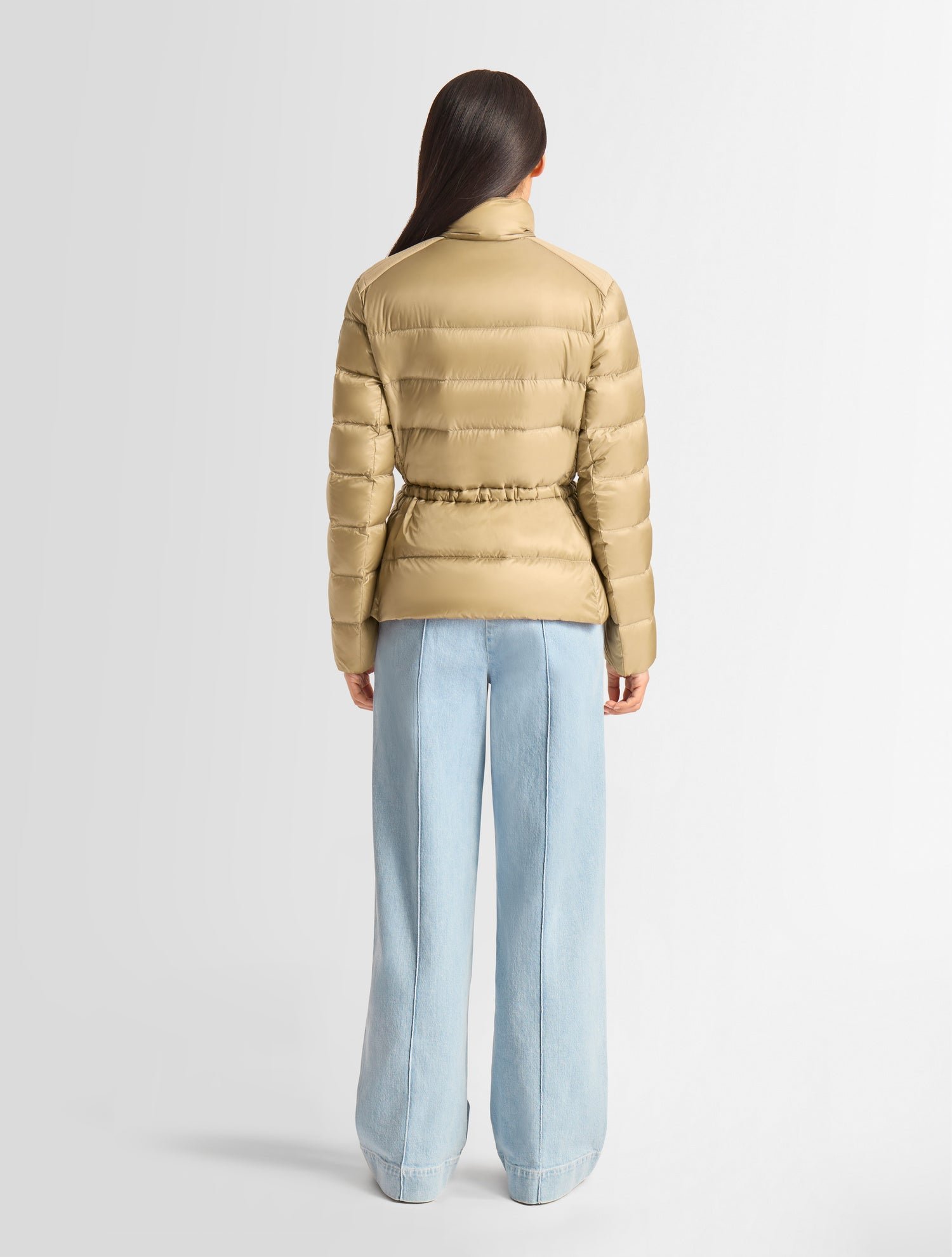 Doudoune kerin col montant coupe regular FUSALP Beige