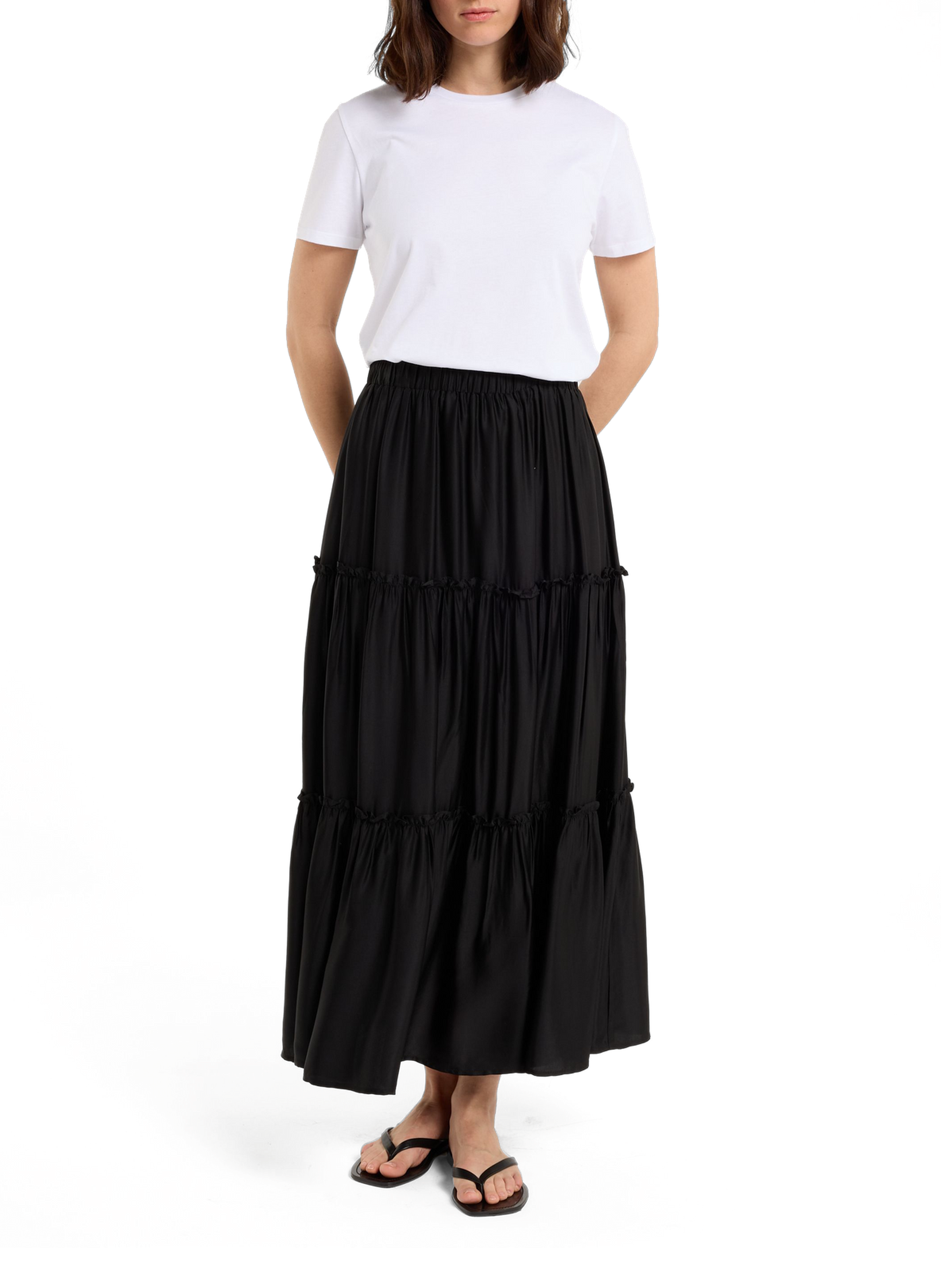 T-shirt court Acla en coton SAISON 1865 Blanc