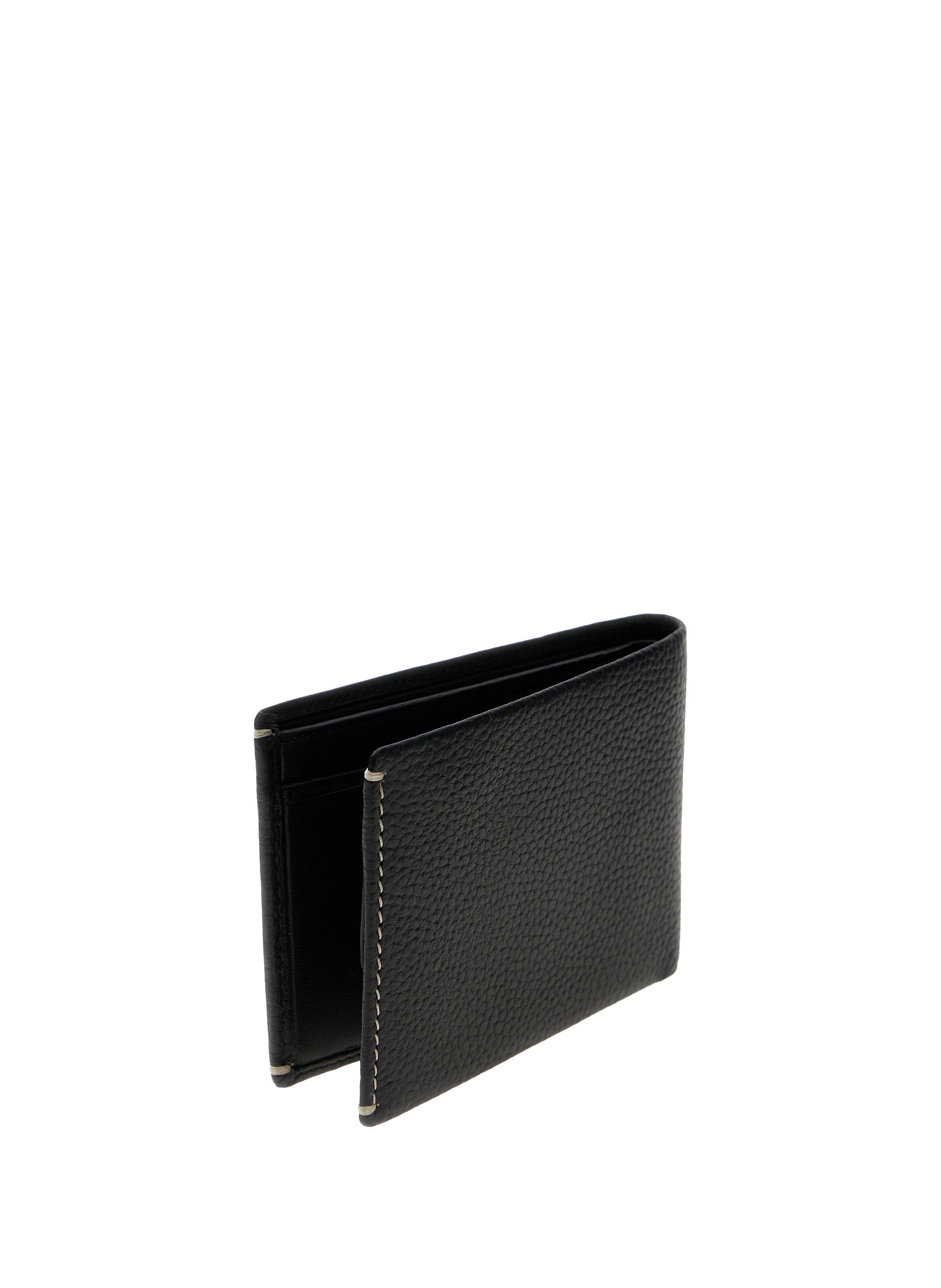 Boston cow leather wallet GUESS Black