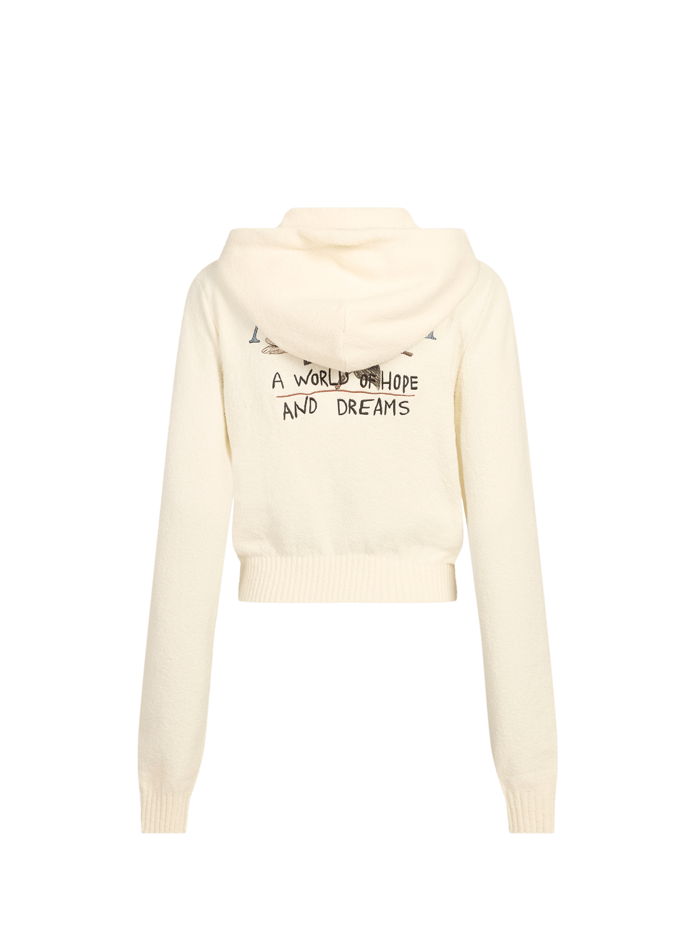 Hoodie Hope and Dreams à capuche en coton mélangé AMIRI White