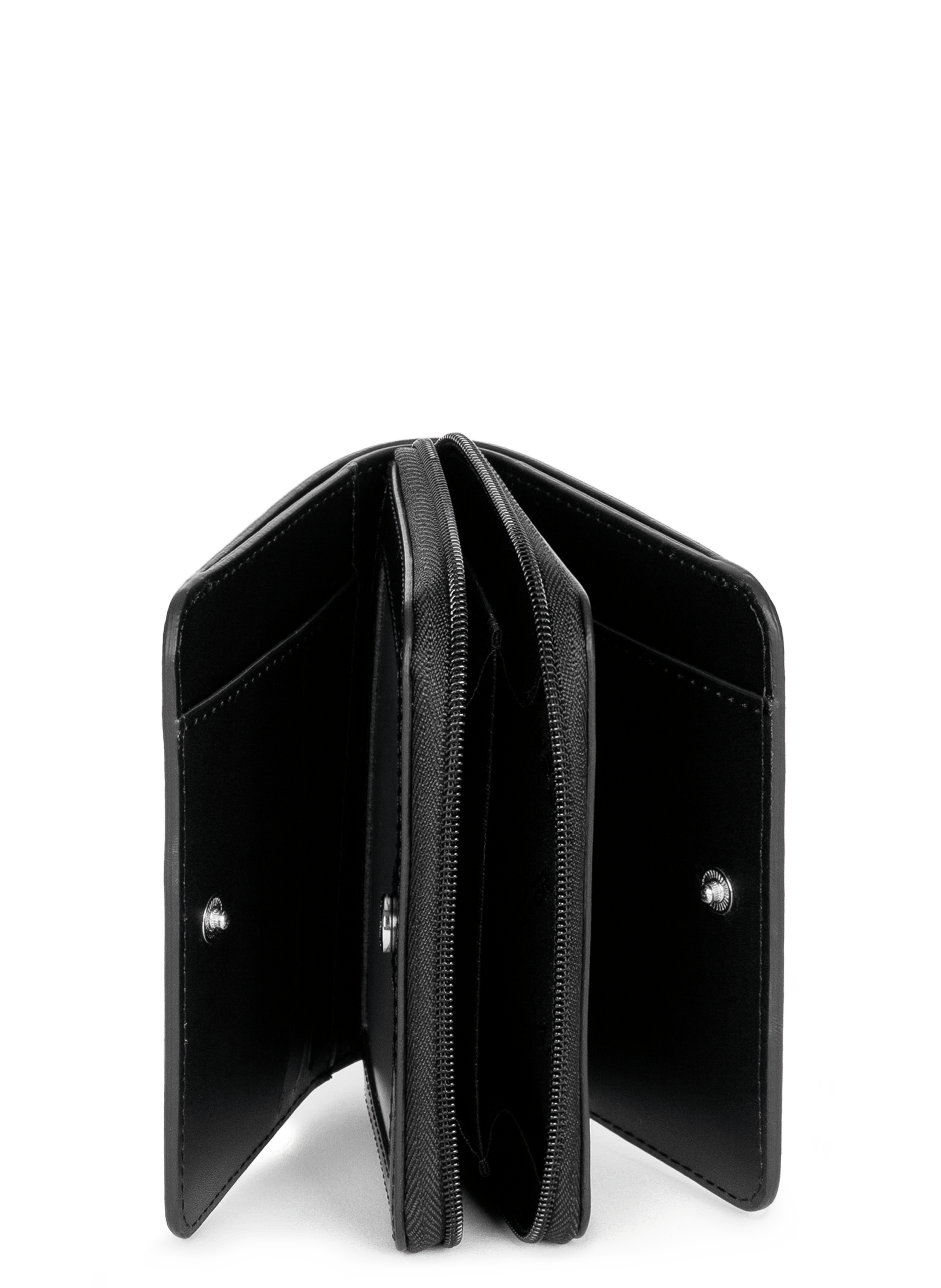 Back to back wallet - smooth LANCASTER Black