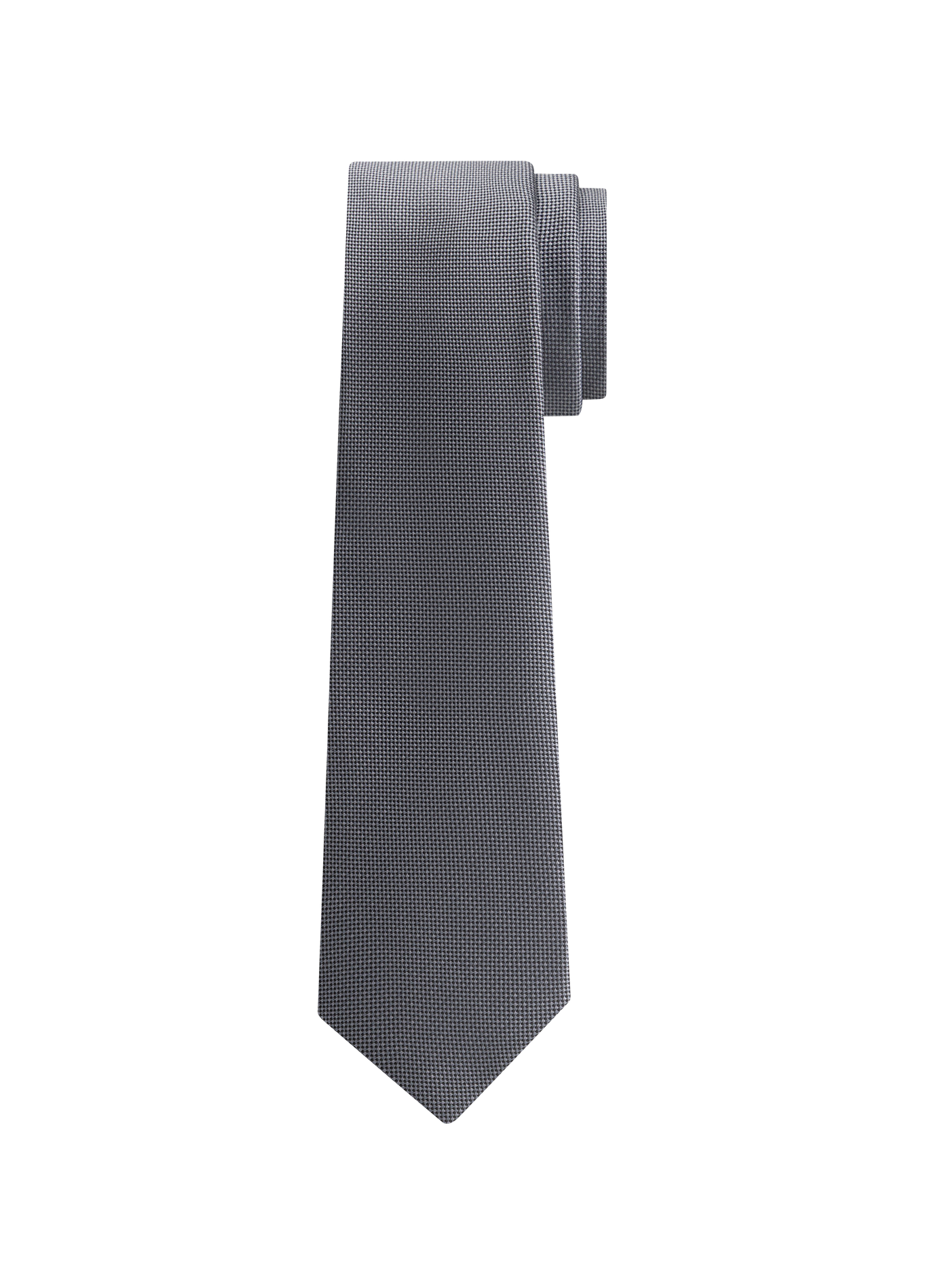 Classic silk tie CALVIN KLEIN Grey