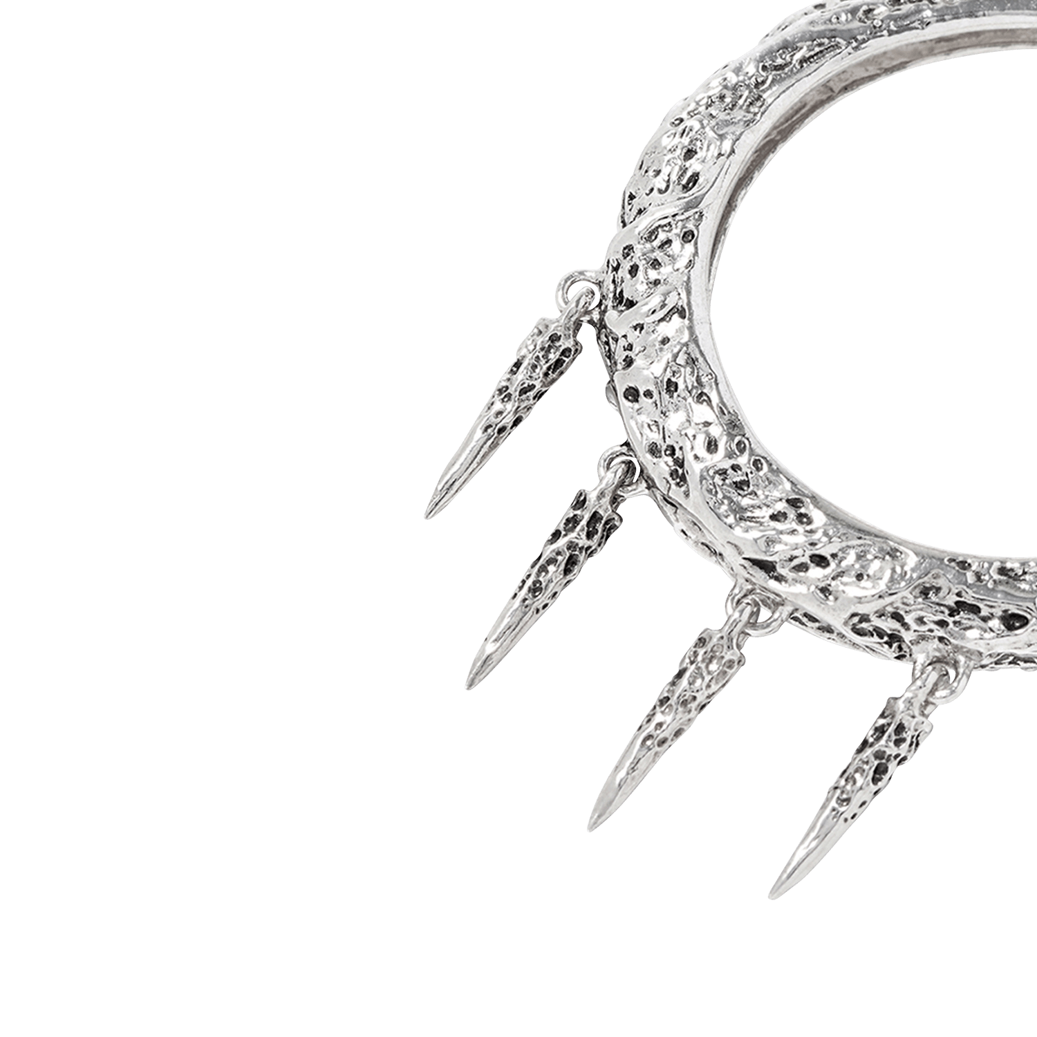 Alena hoop earrings BA&SH Silver