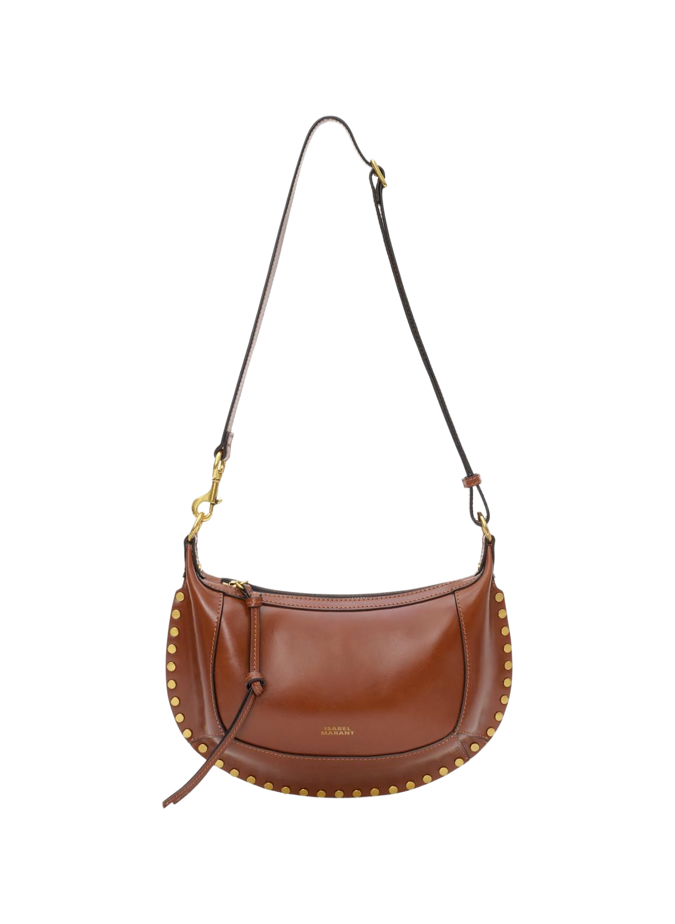Handtasche Oskan Moon aus Kalbsleder | Braun ISABEL MARANT Damen