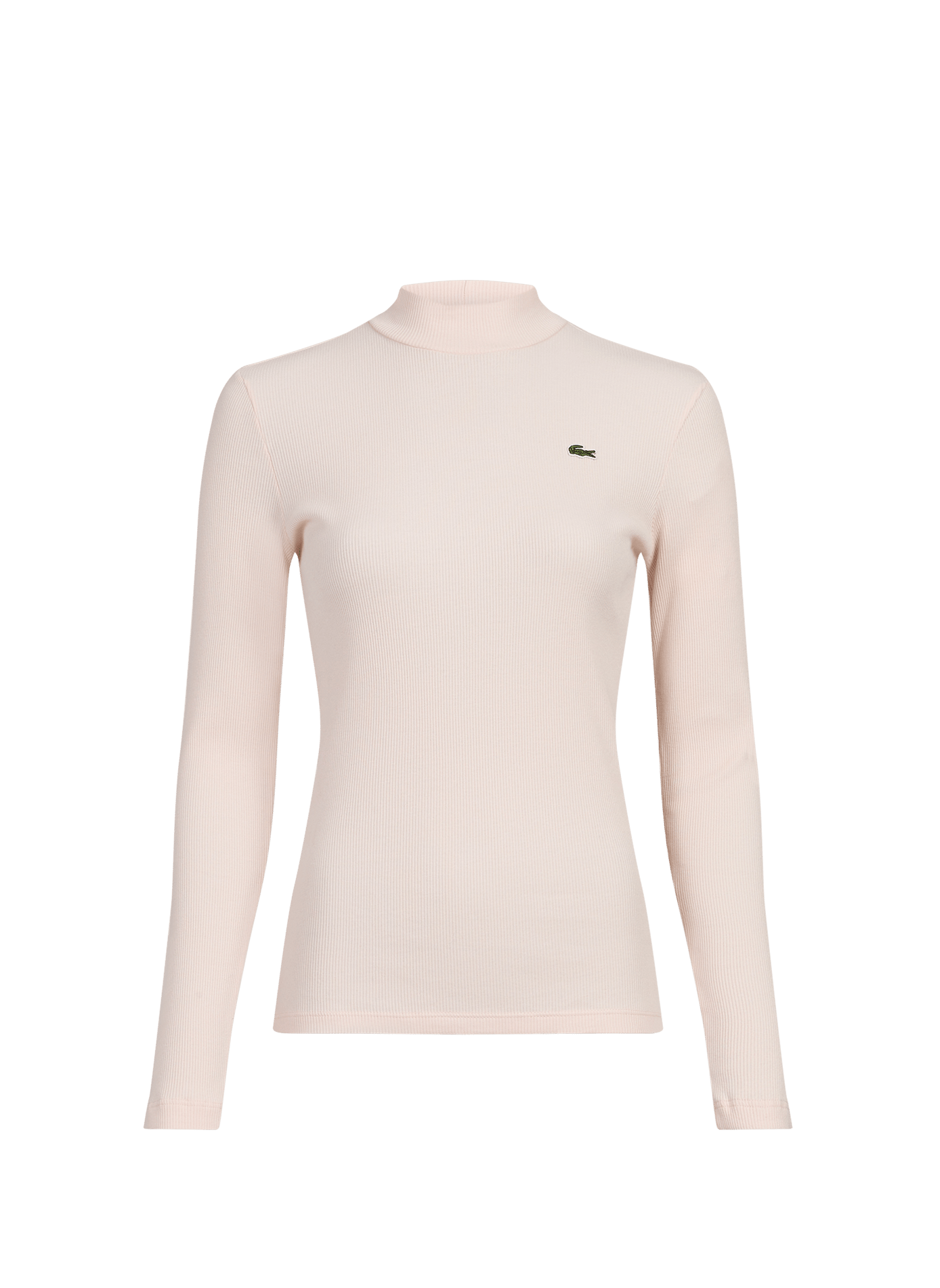 Pullover mit Stehkragen aus Baumwolle LACOSTE Beige