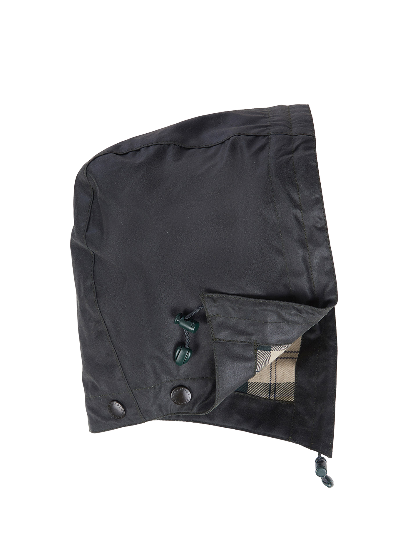 Cotton Wax Barbour Hood BARBOUR Green