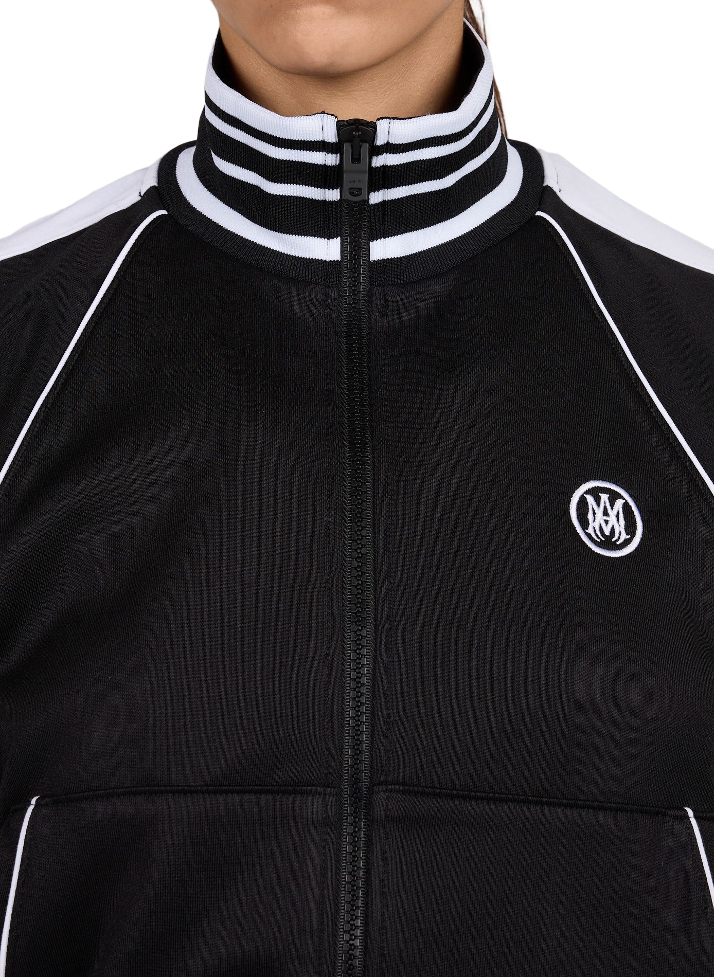 Sweat zippé col montant AMIRI Noir