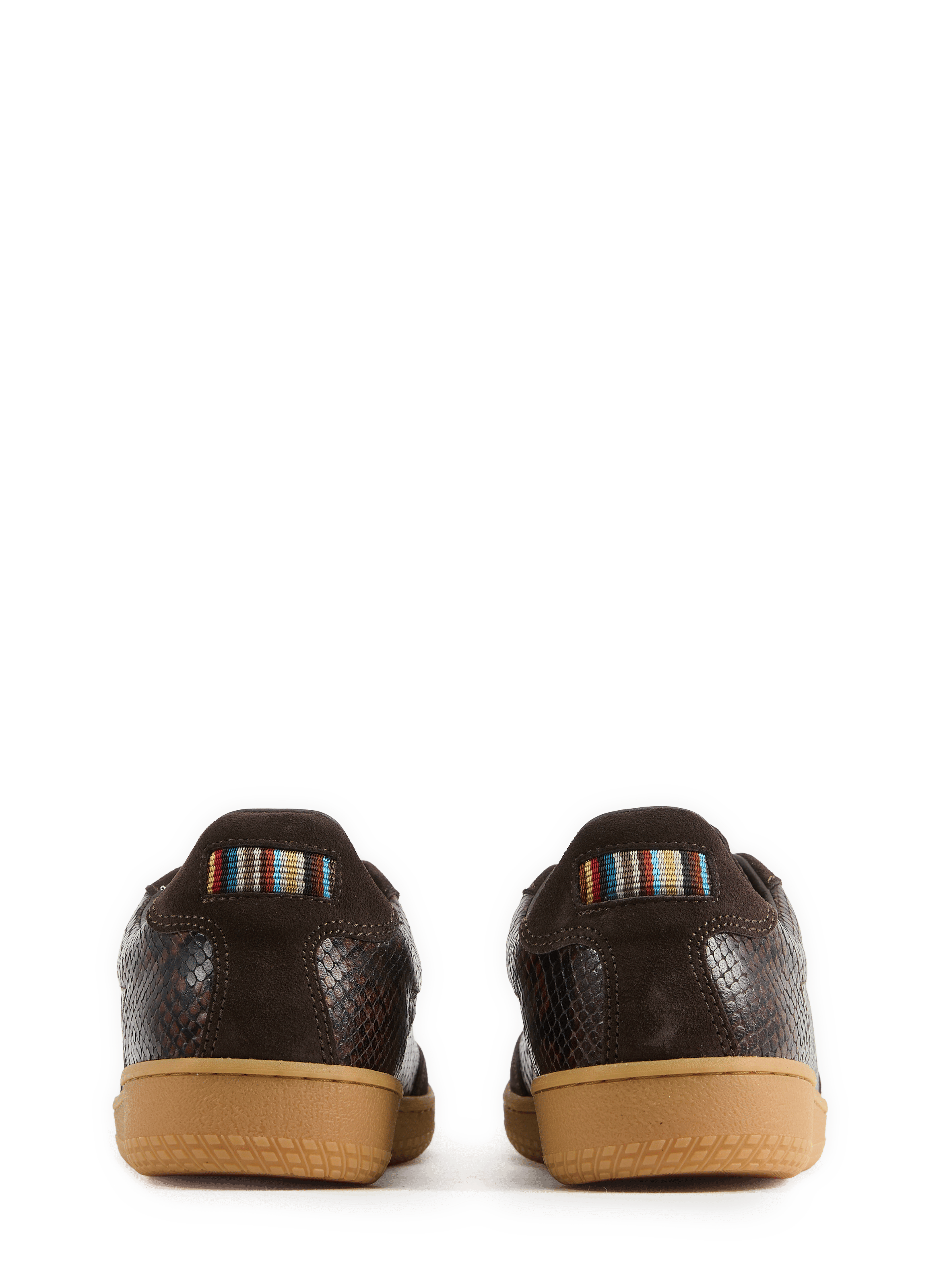 Lage leren sneakers PAUL SMITH Bruin
