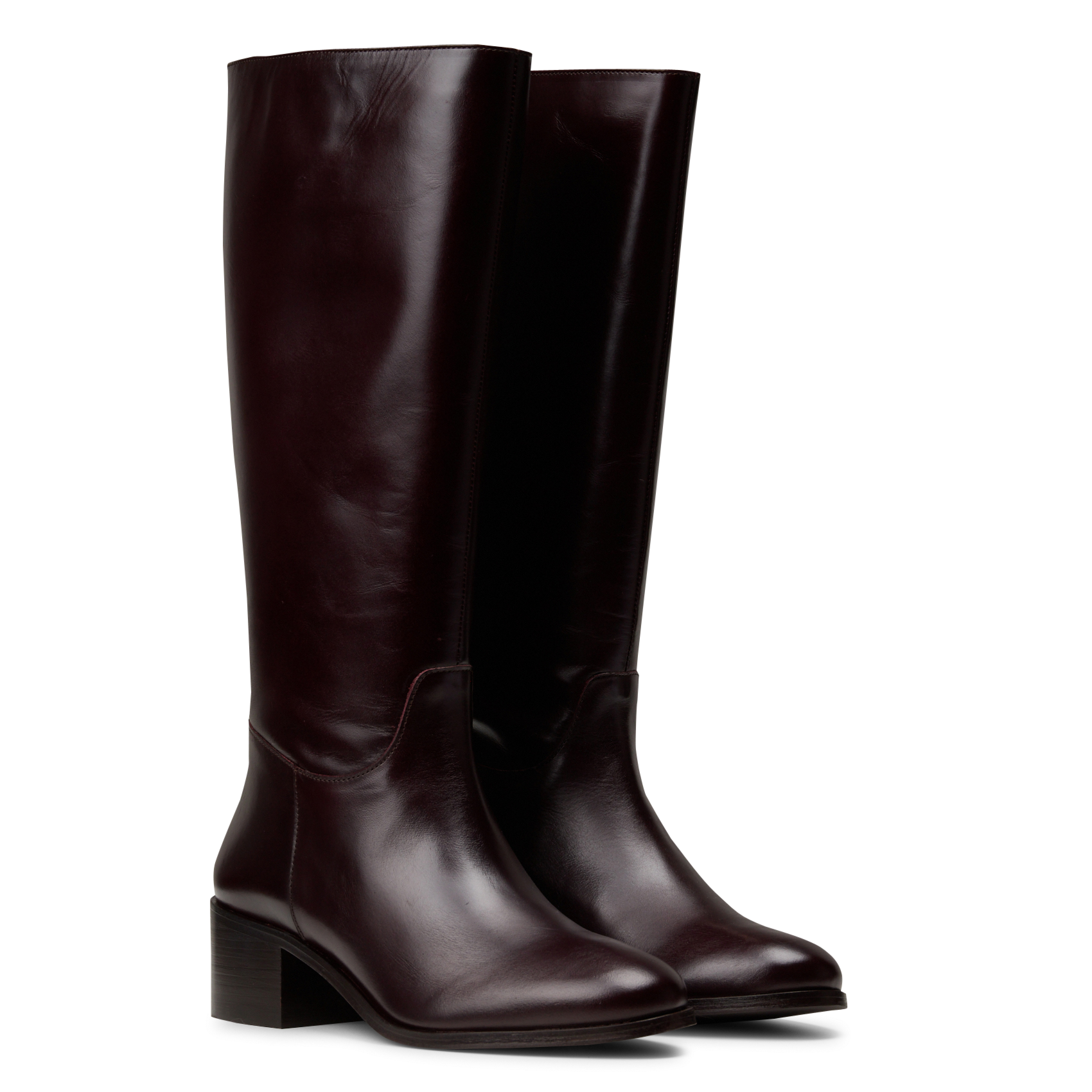 Bottes en cuir zohra | Violet BOBBIES Femme