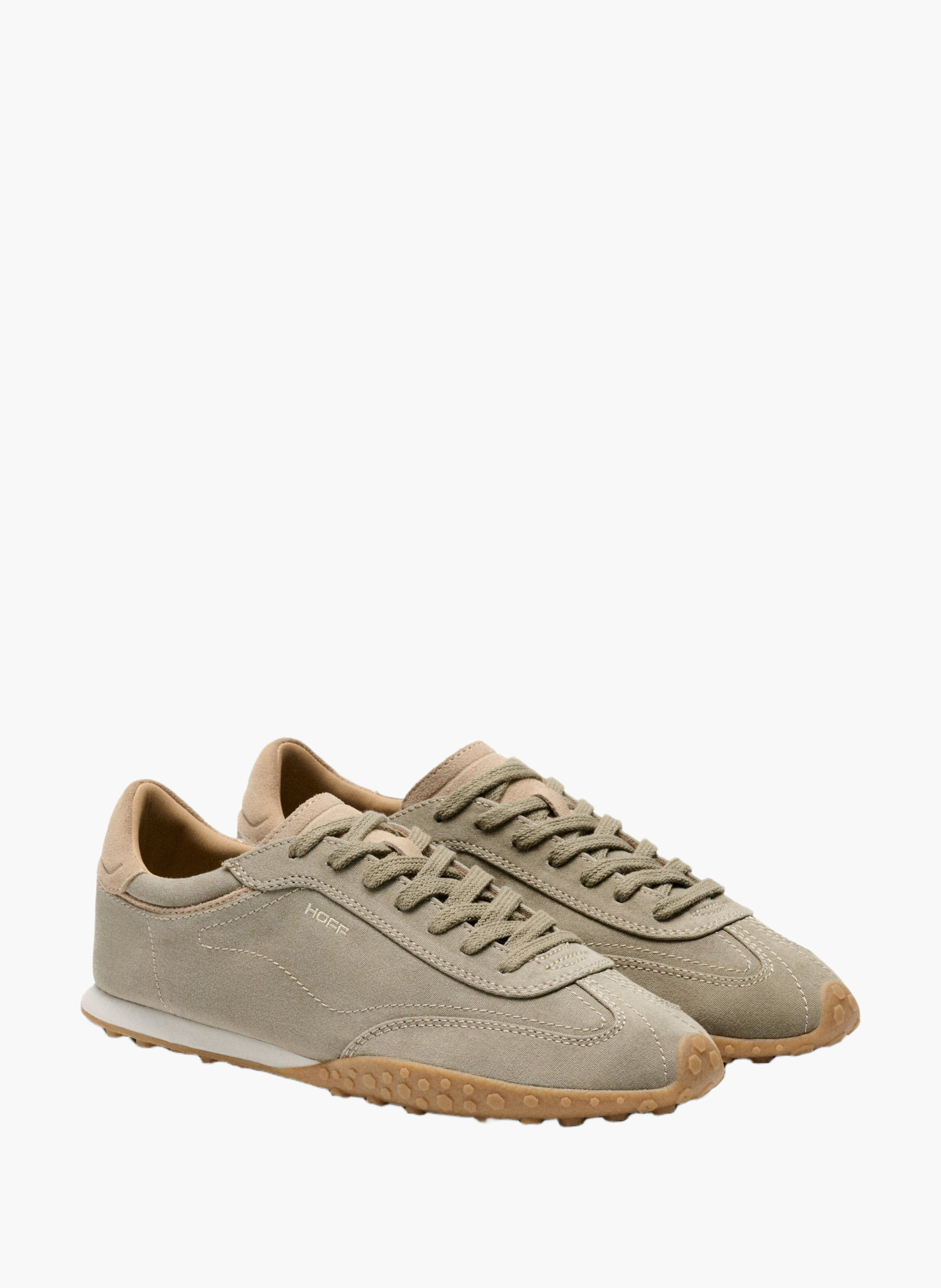Hoff baskets décontractées bridge canvas khaki HOFF Kaki