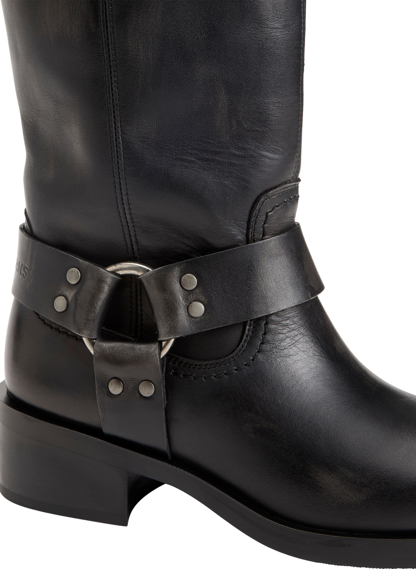 Tall leather boots  TOMMY HILFIGER Black