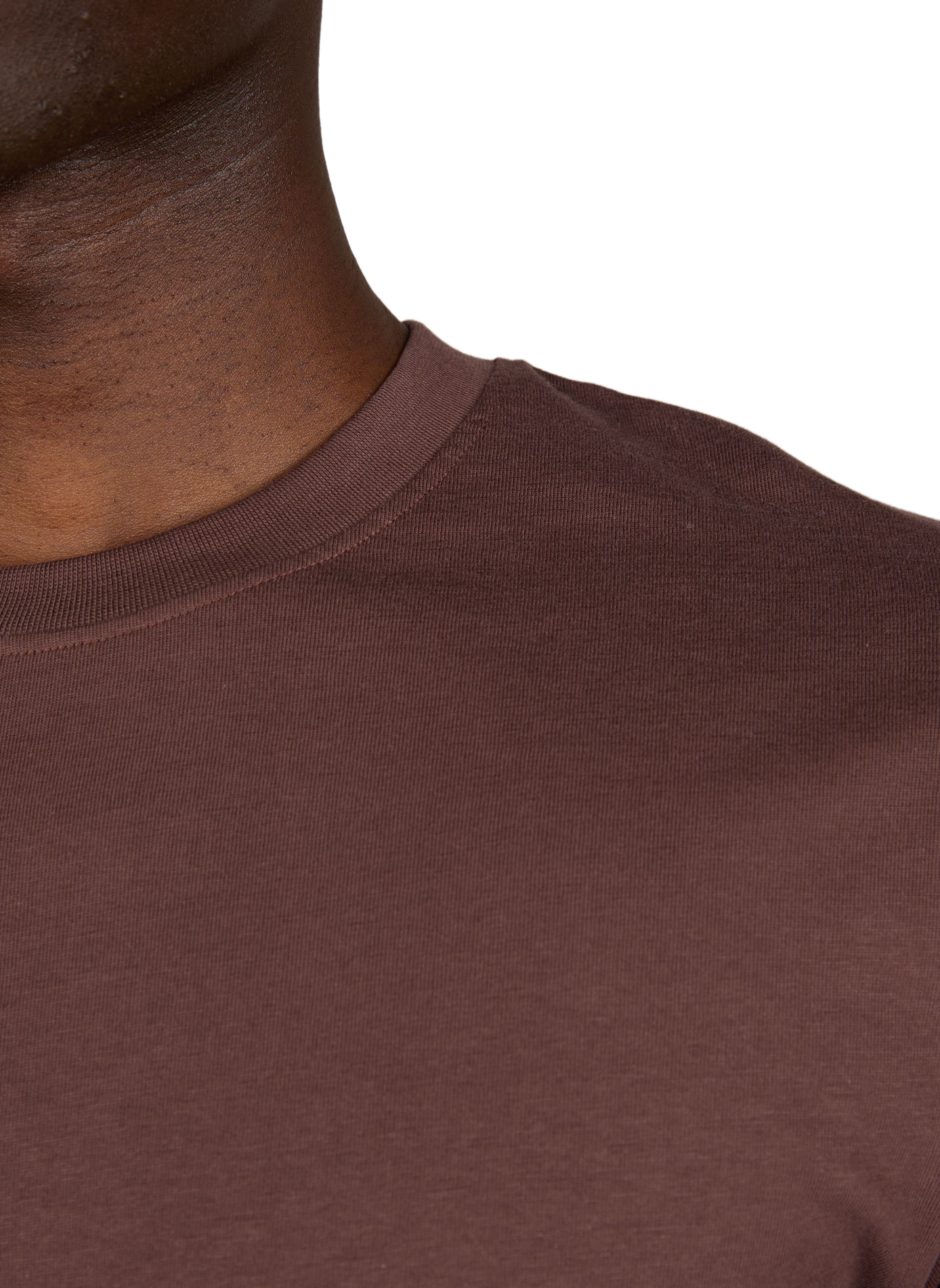 Straight-fit cotton T-shirt MINIMUM Pink