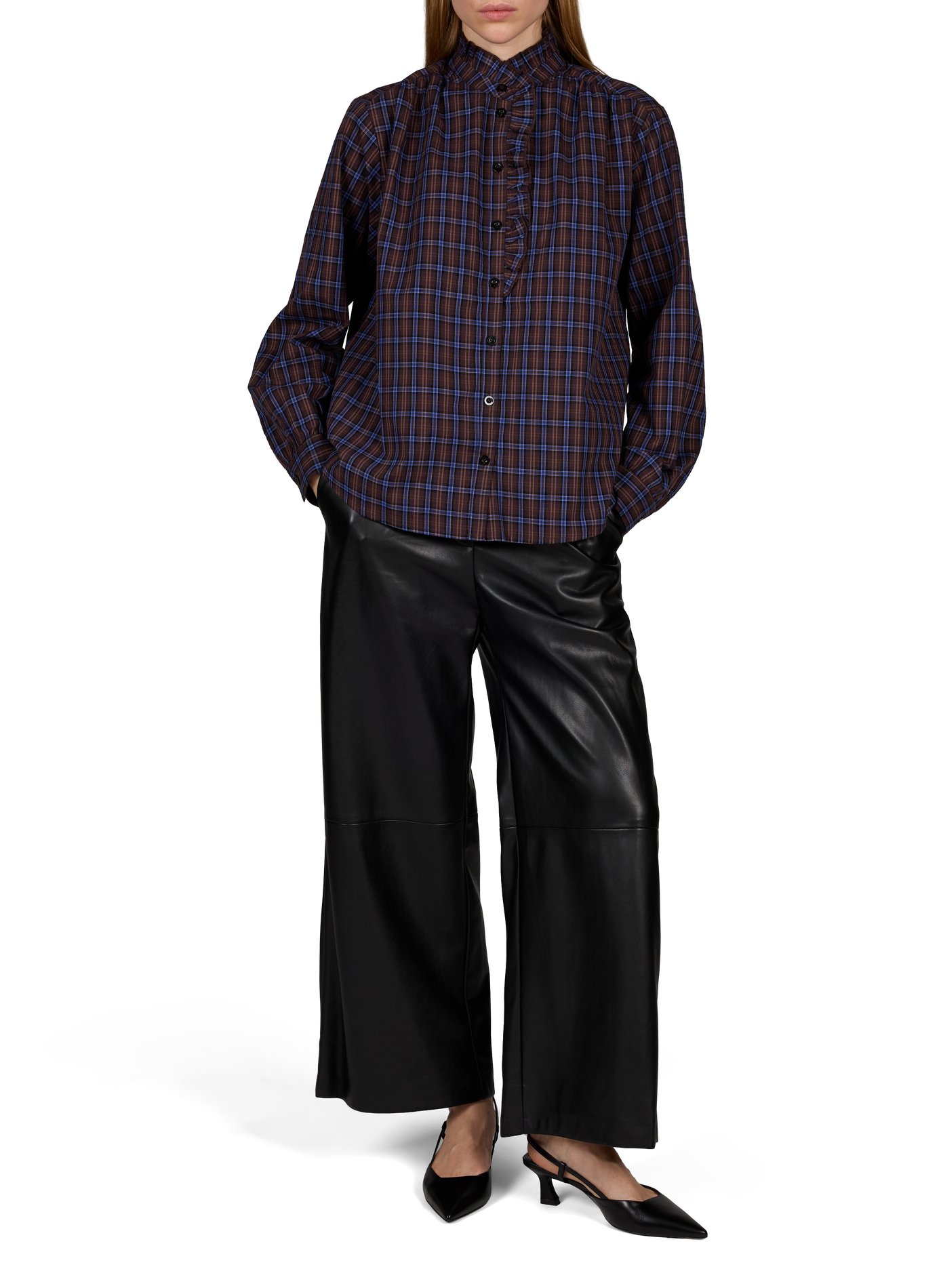 Weite Baumwollhose SUNCOO Schwarz