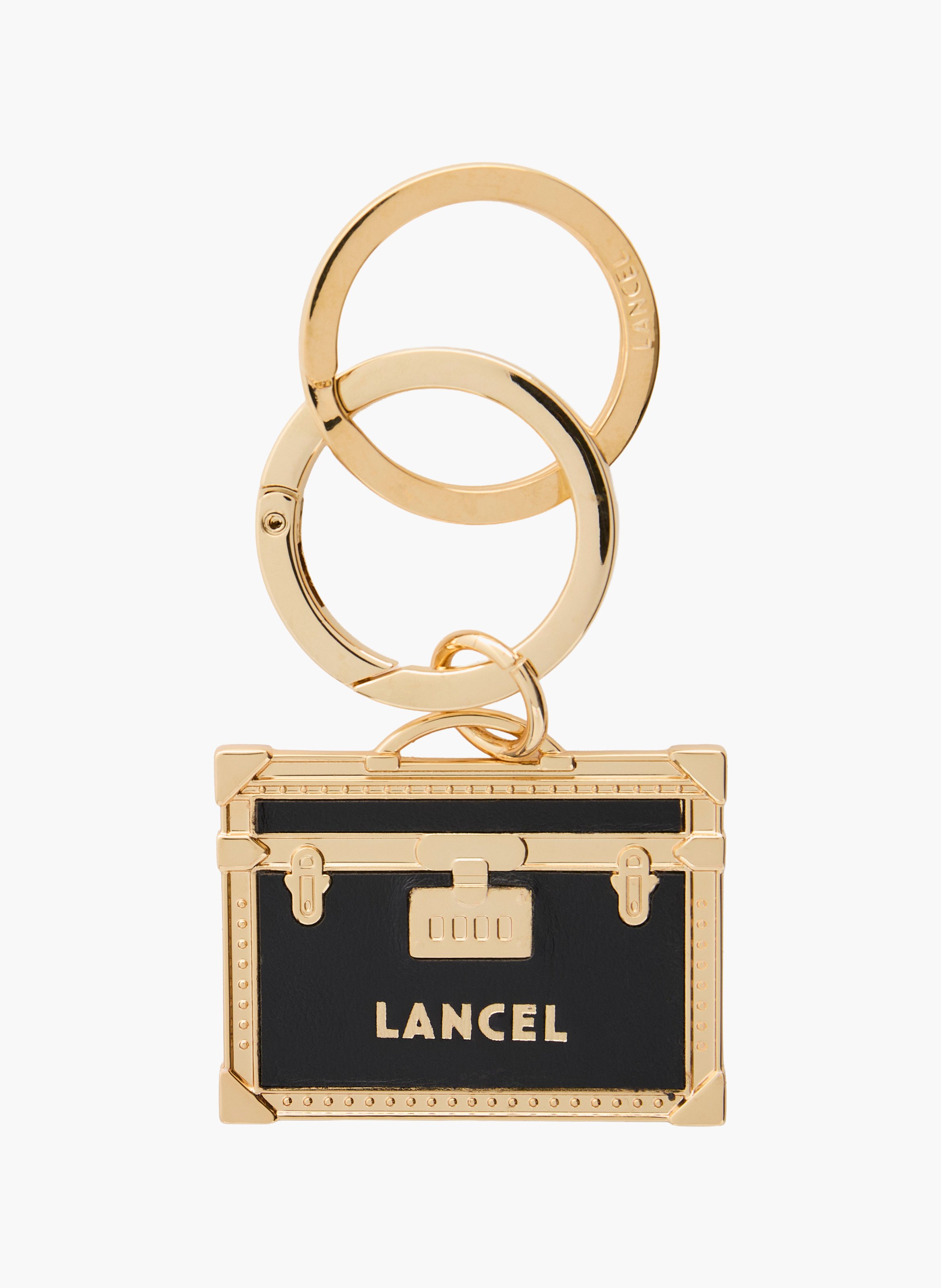 Porte-clés trunk heritage. LANCEL Noir