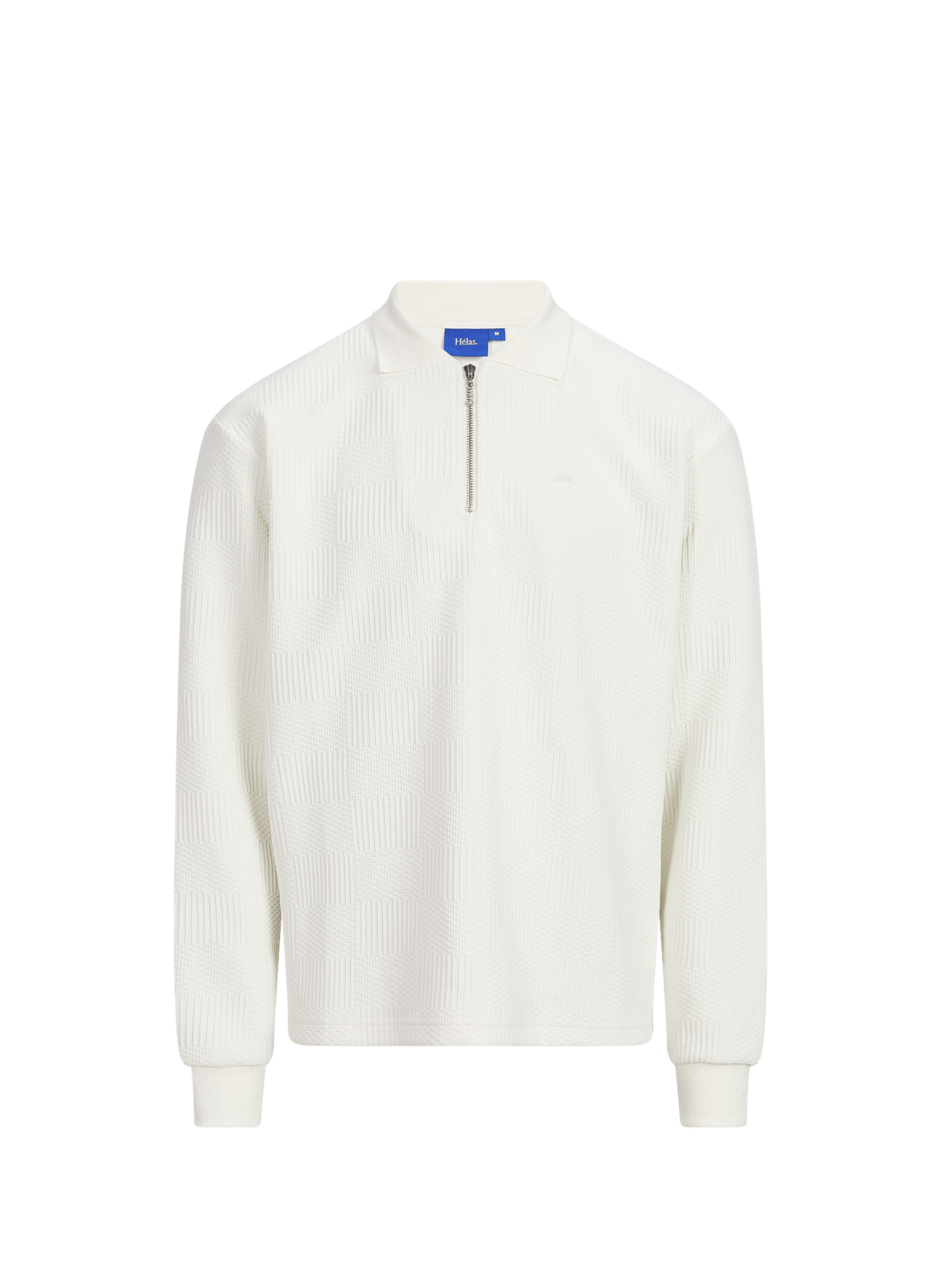 Gerader Pullover mit langen Ärmeln HELAS CAPS Weiss