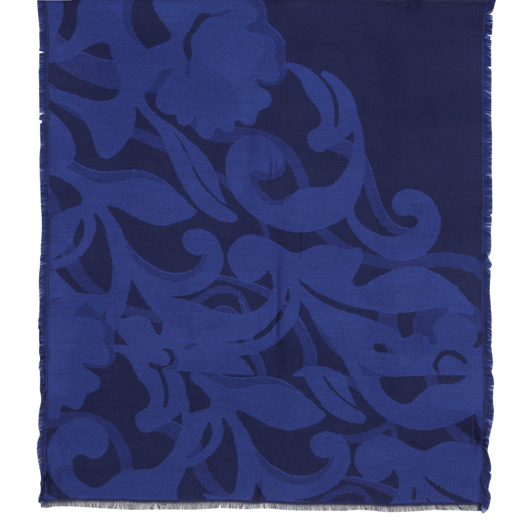 Sjaal met jacquardmotief LA FEE MARABOUTEE Blauw