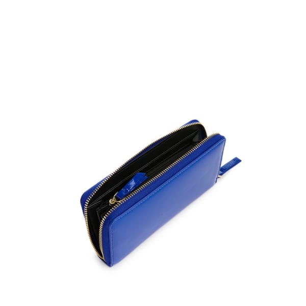 Portefeuille en cuir verni