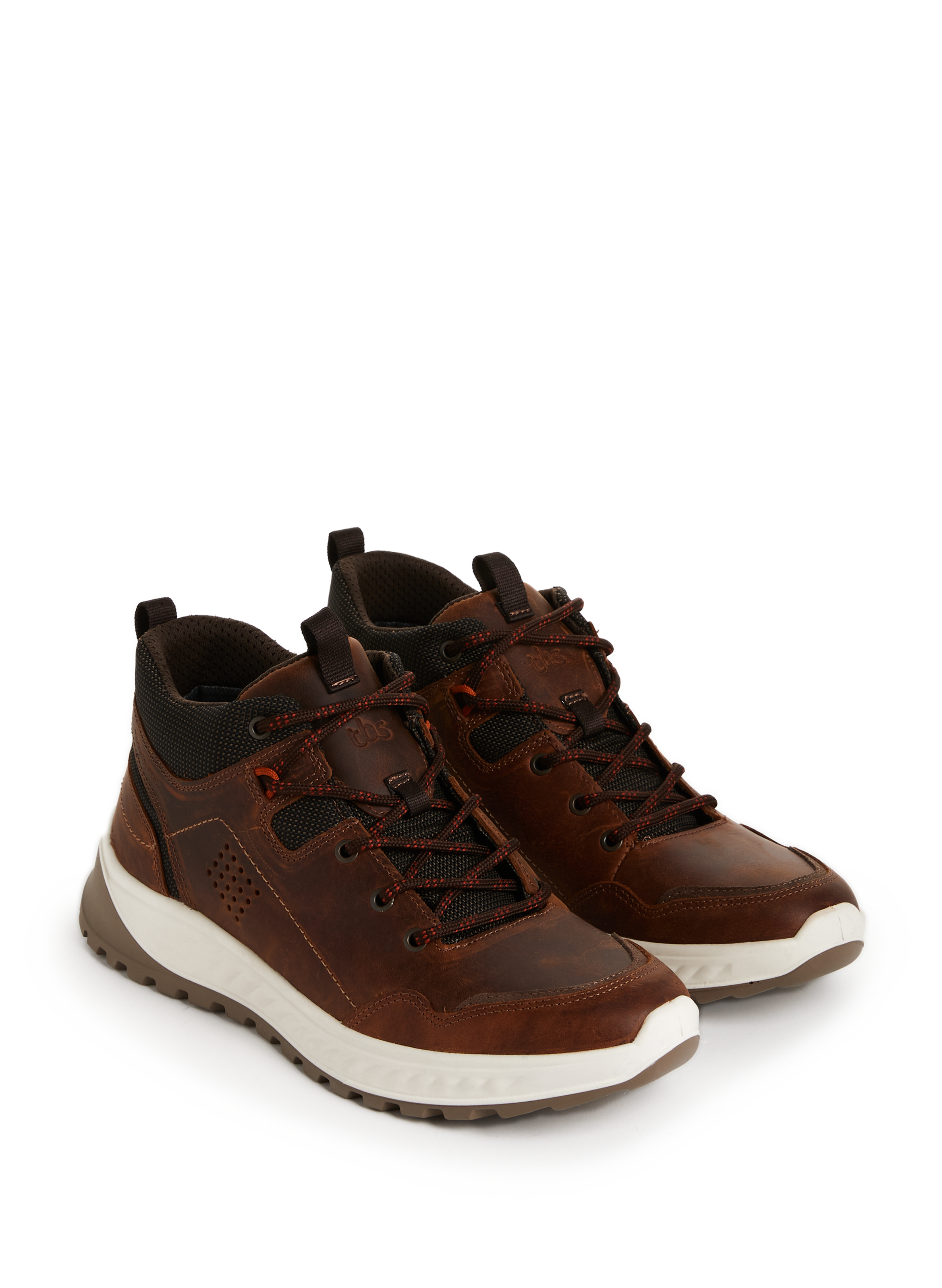 Baskets hautes Lawrens en cuir