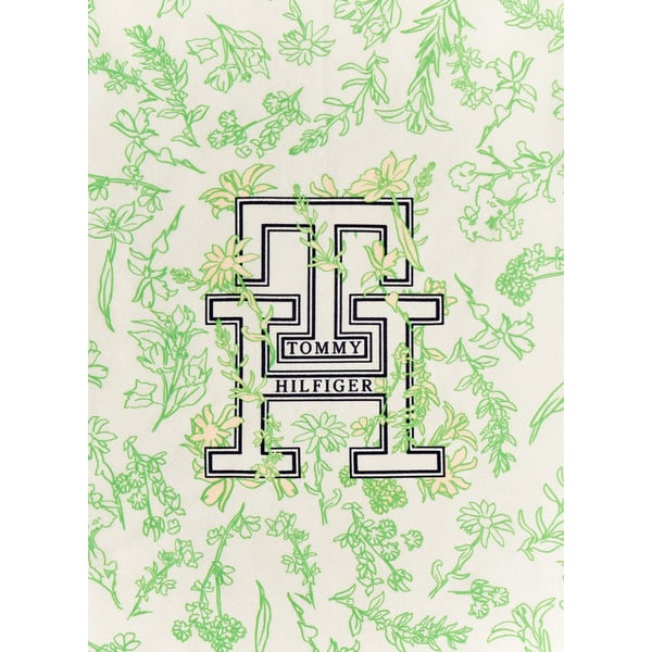 Carré de soie floral